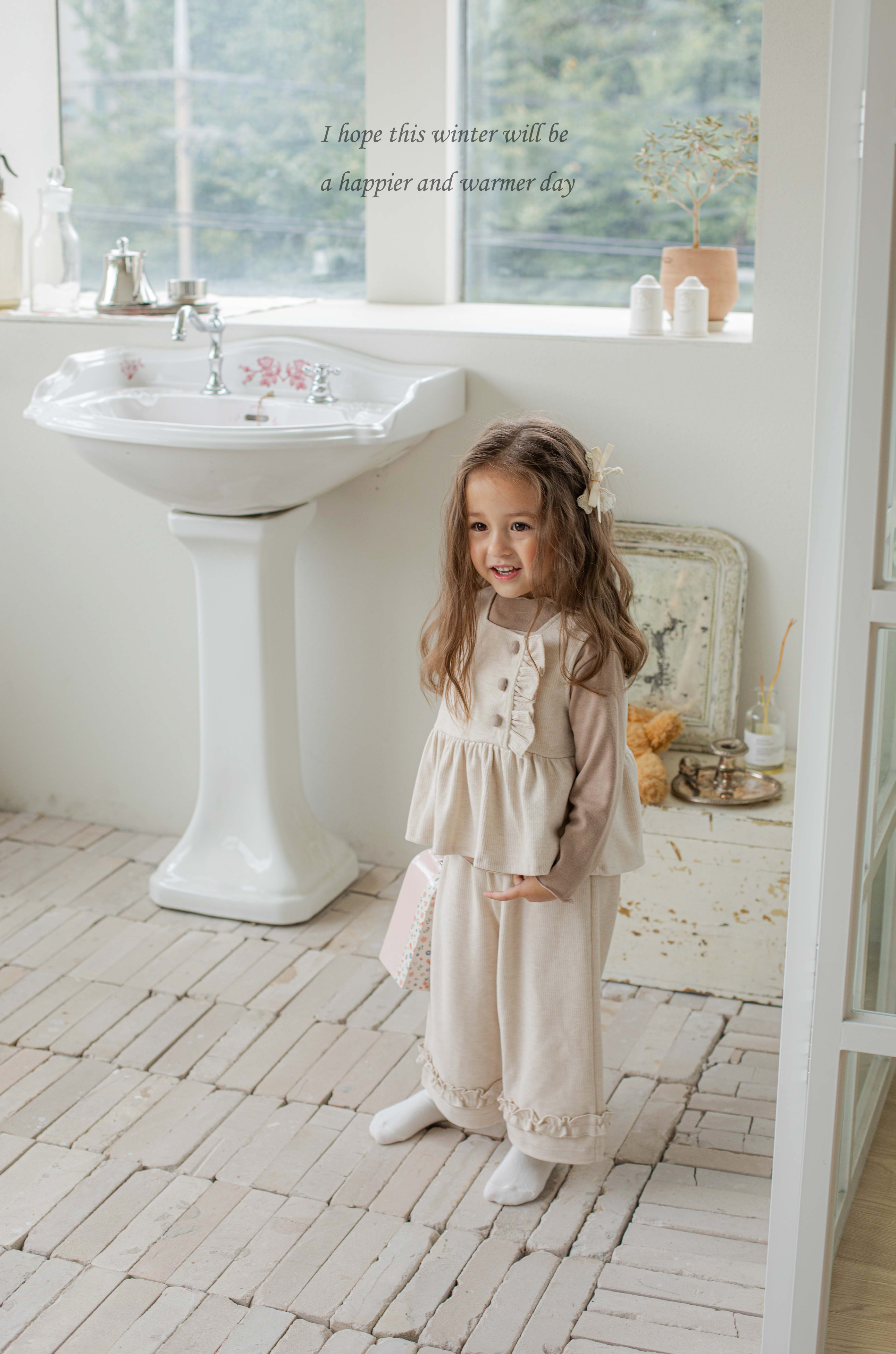 ［mkids］Bael frill pants