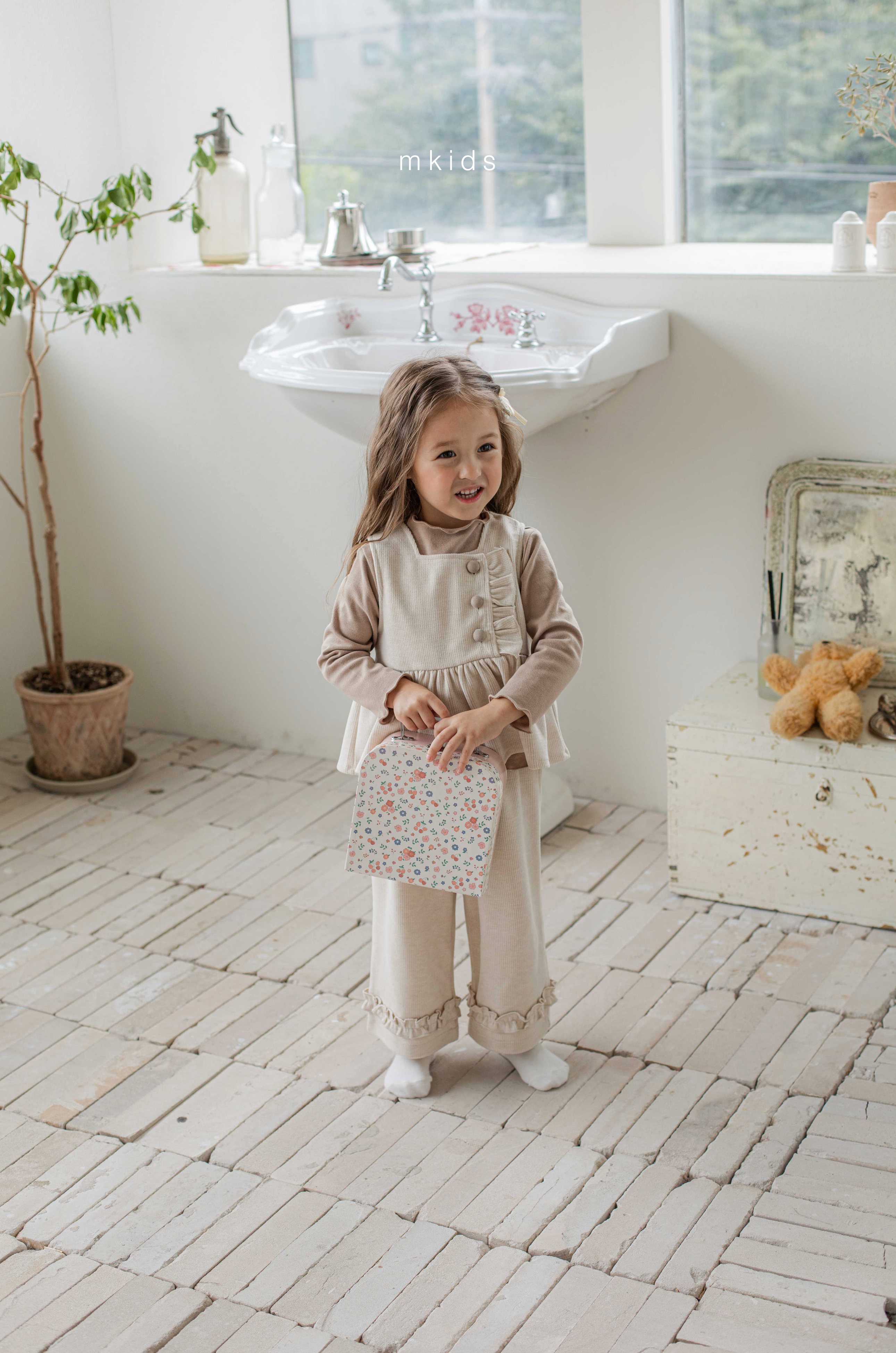 ［mkids］Bael frill pants