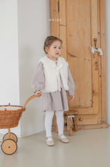 ［mkids］Shallot cancan one-piece