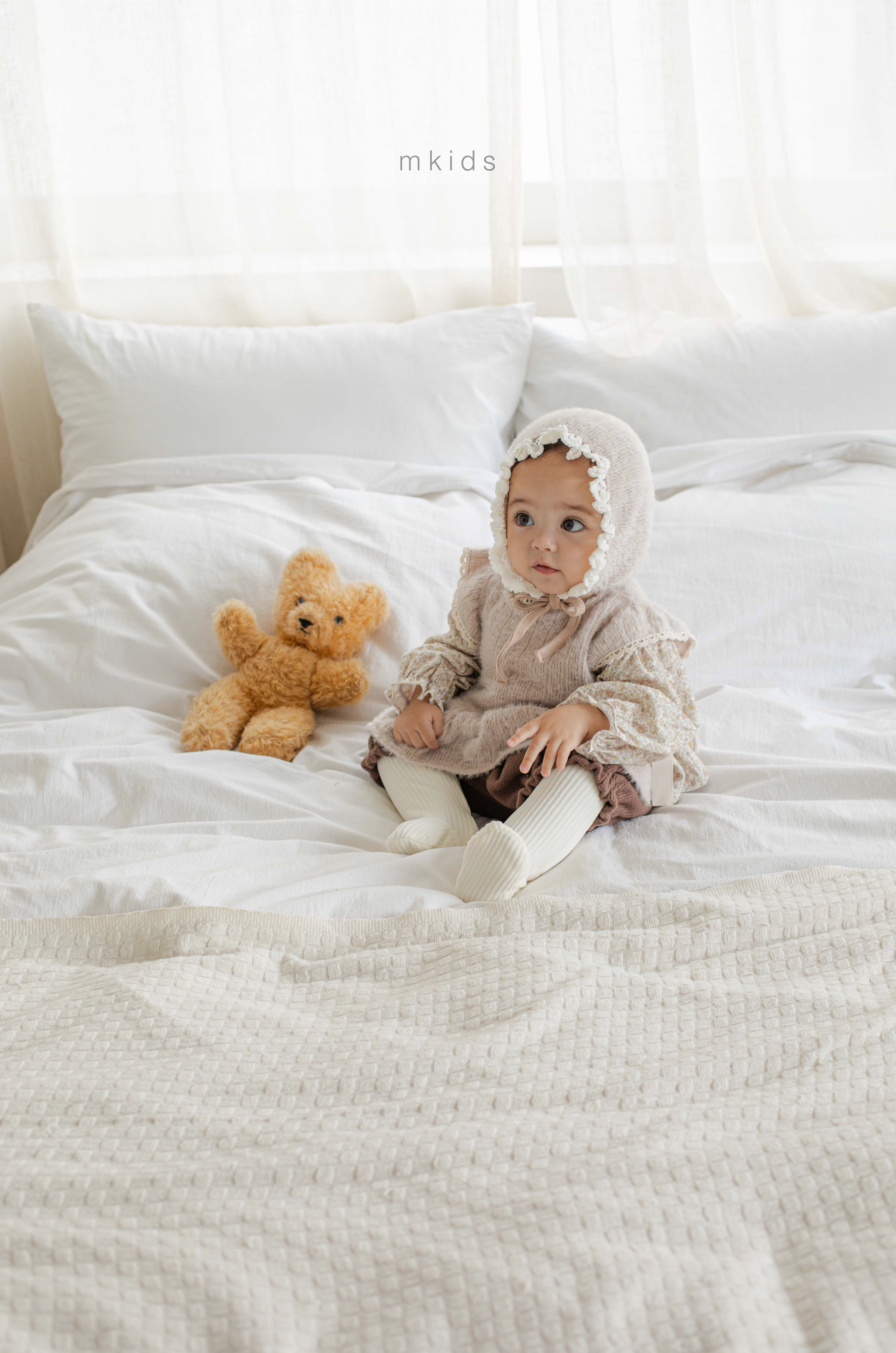 ［mkids］Soft knit bustier