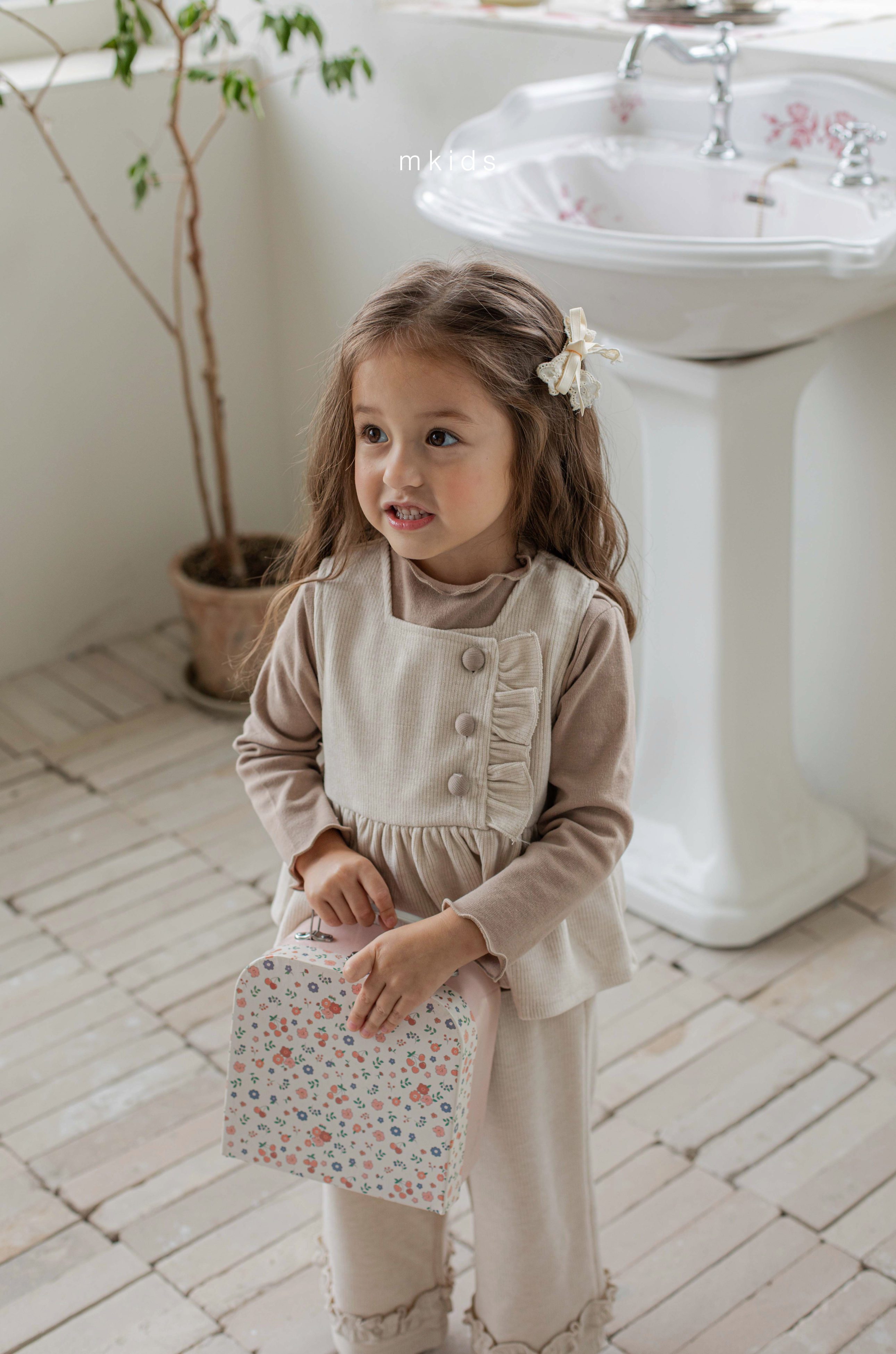 ［mkids］Bael frill pants