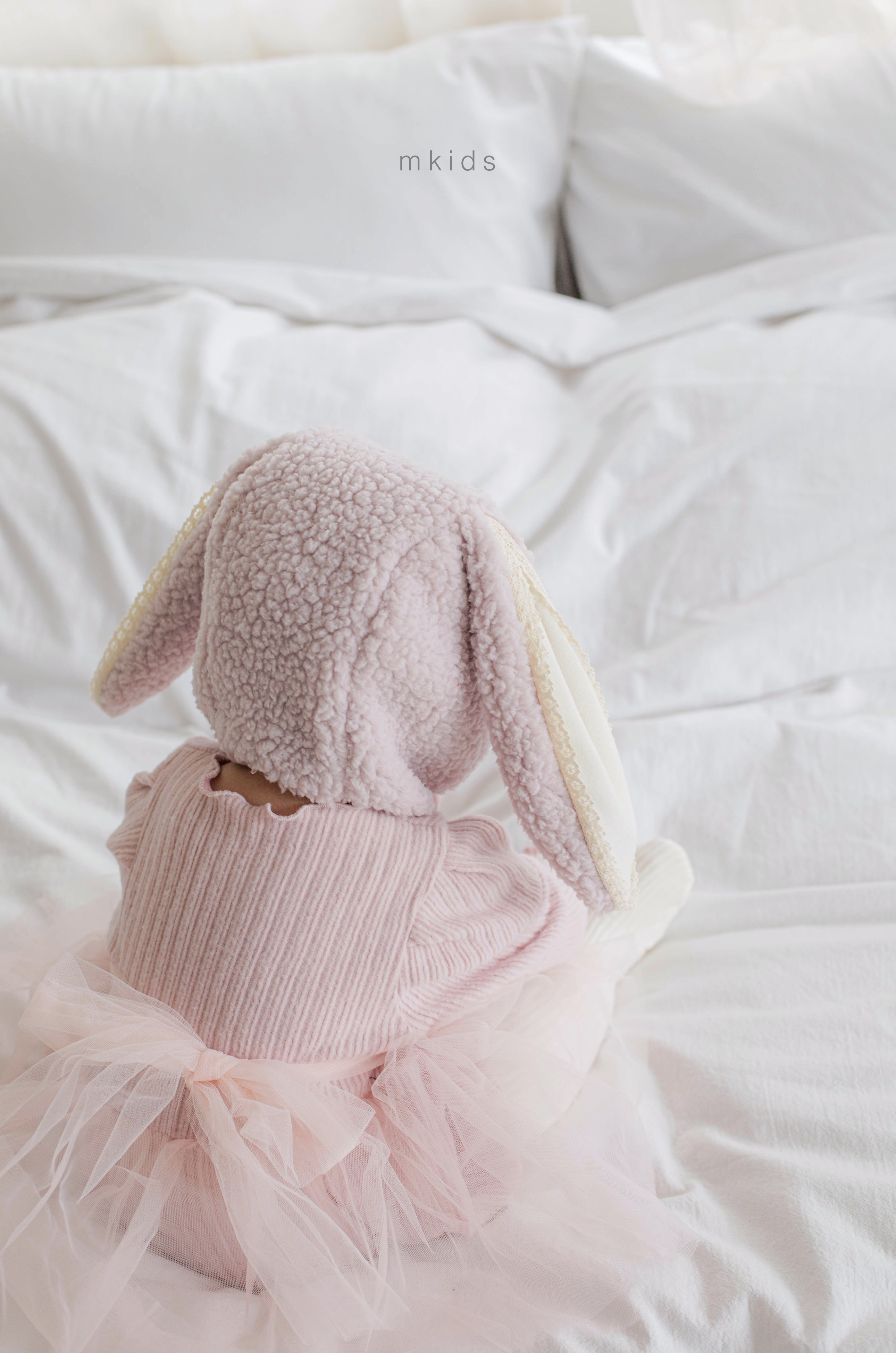 ［mkids］Bunny boa hat