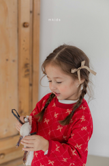 ［mkids］Ribbon knit tops