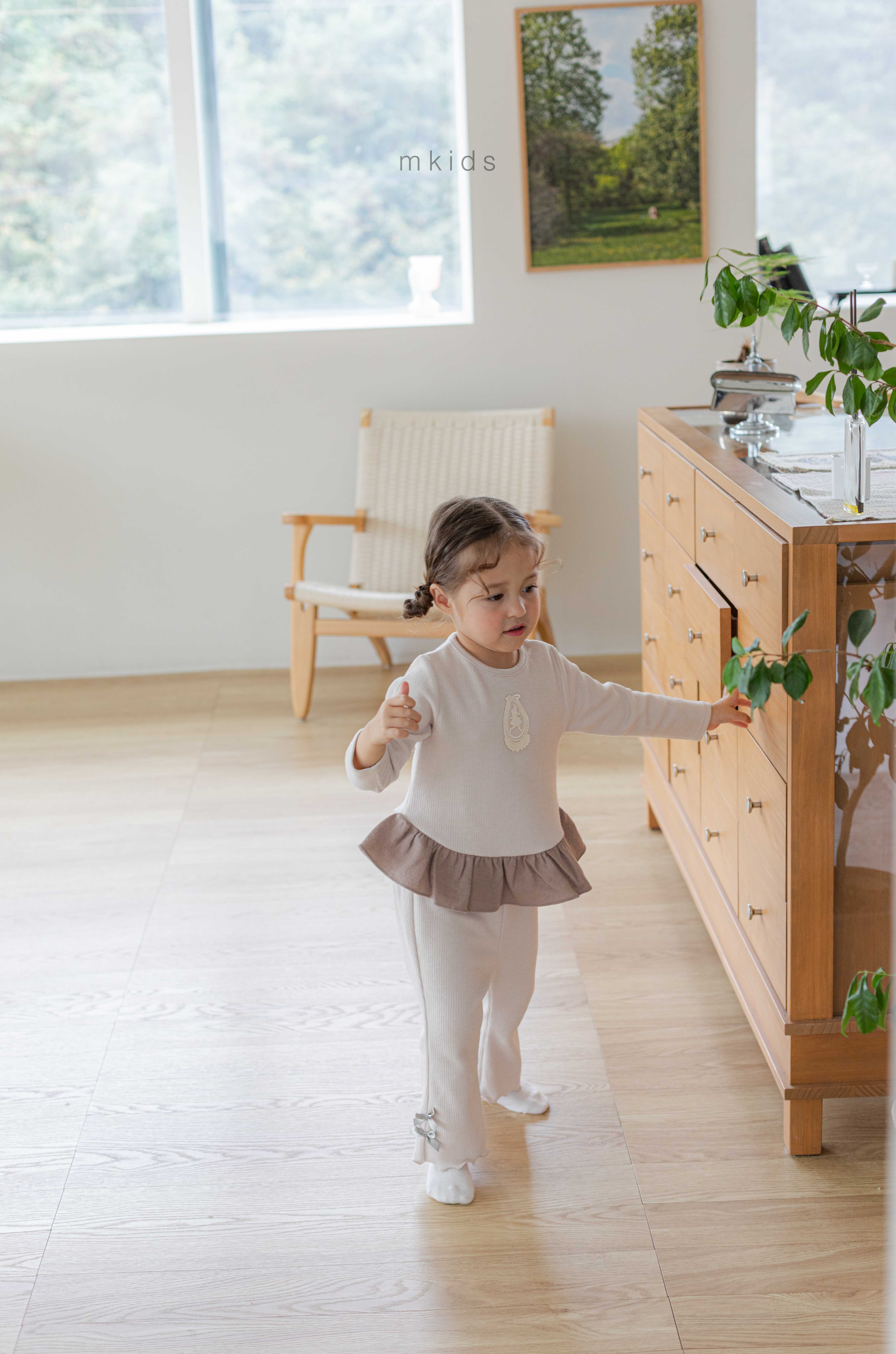 ［mkids］Joseph frill blouse