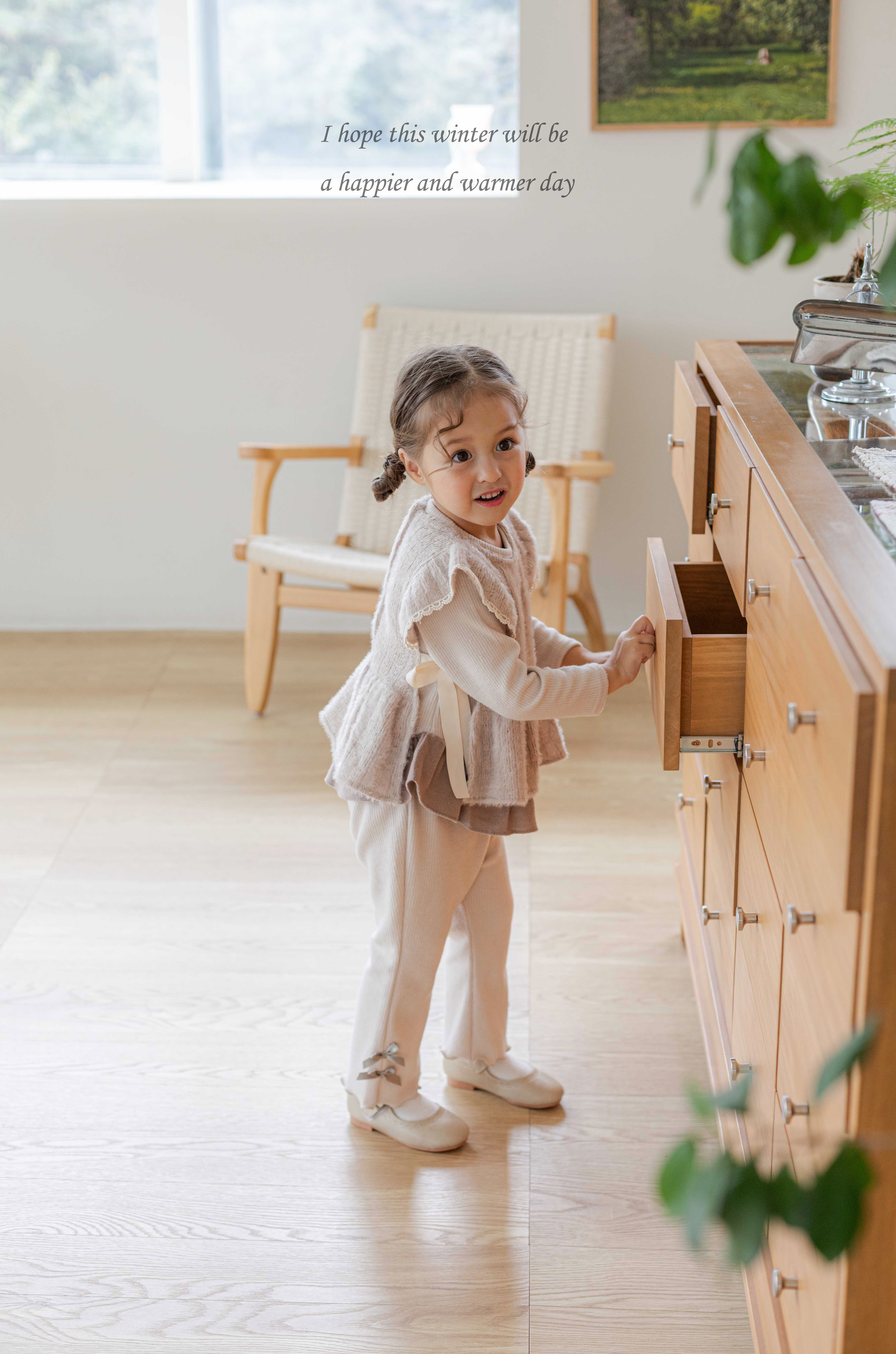 ［mkids］Soft knit bustier