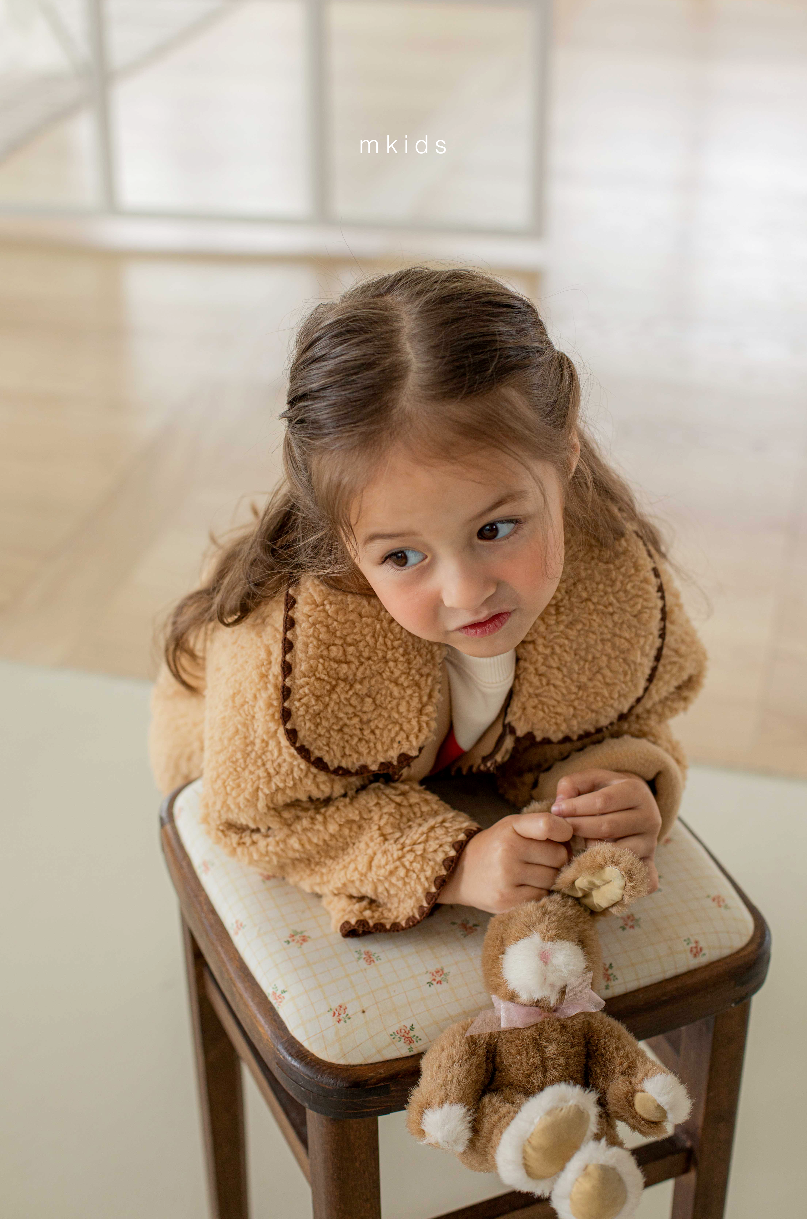 ［mkids］Melody boa jacket