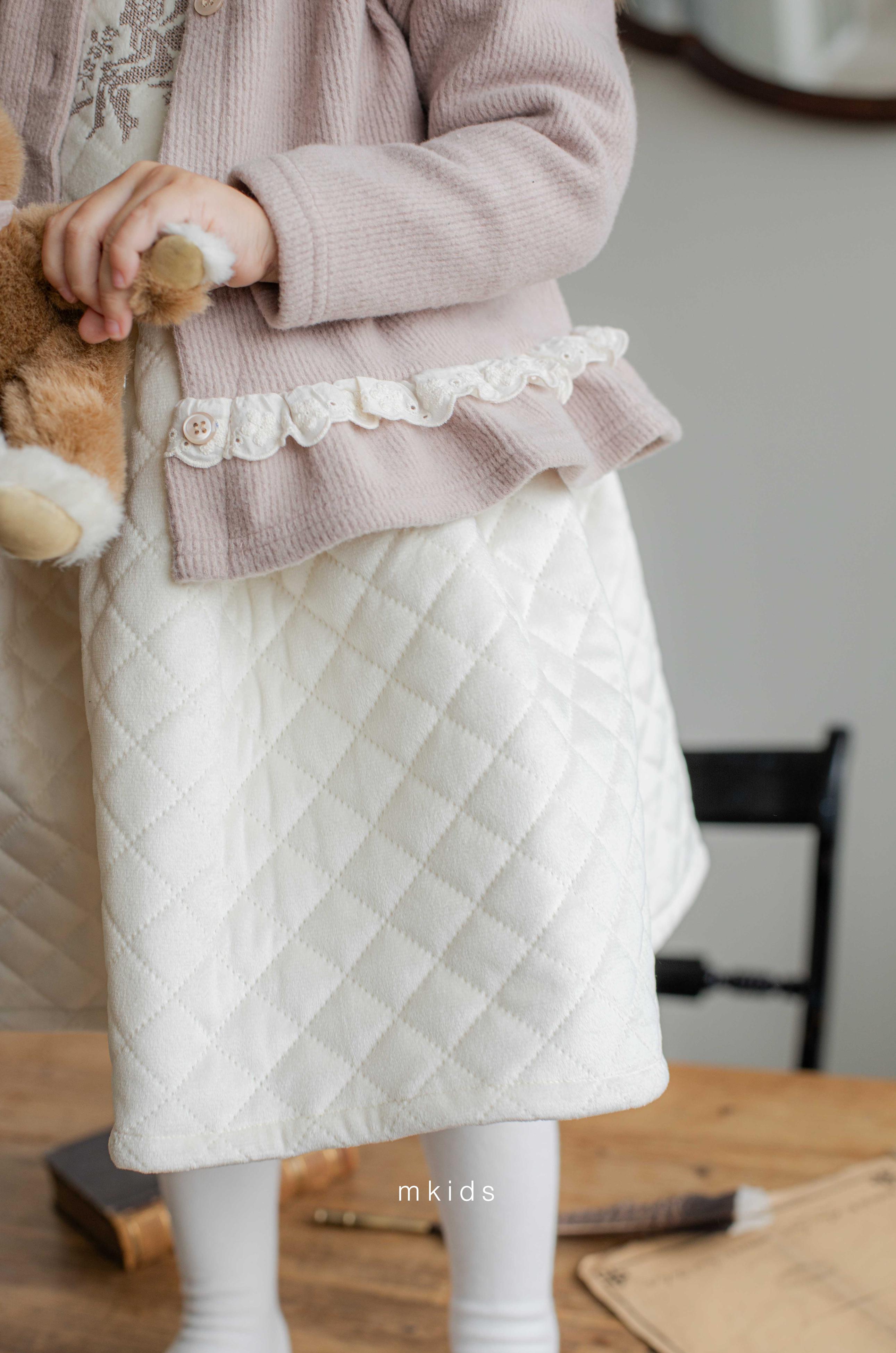 ［mkids］Dia quilting one-piece