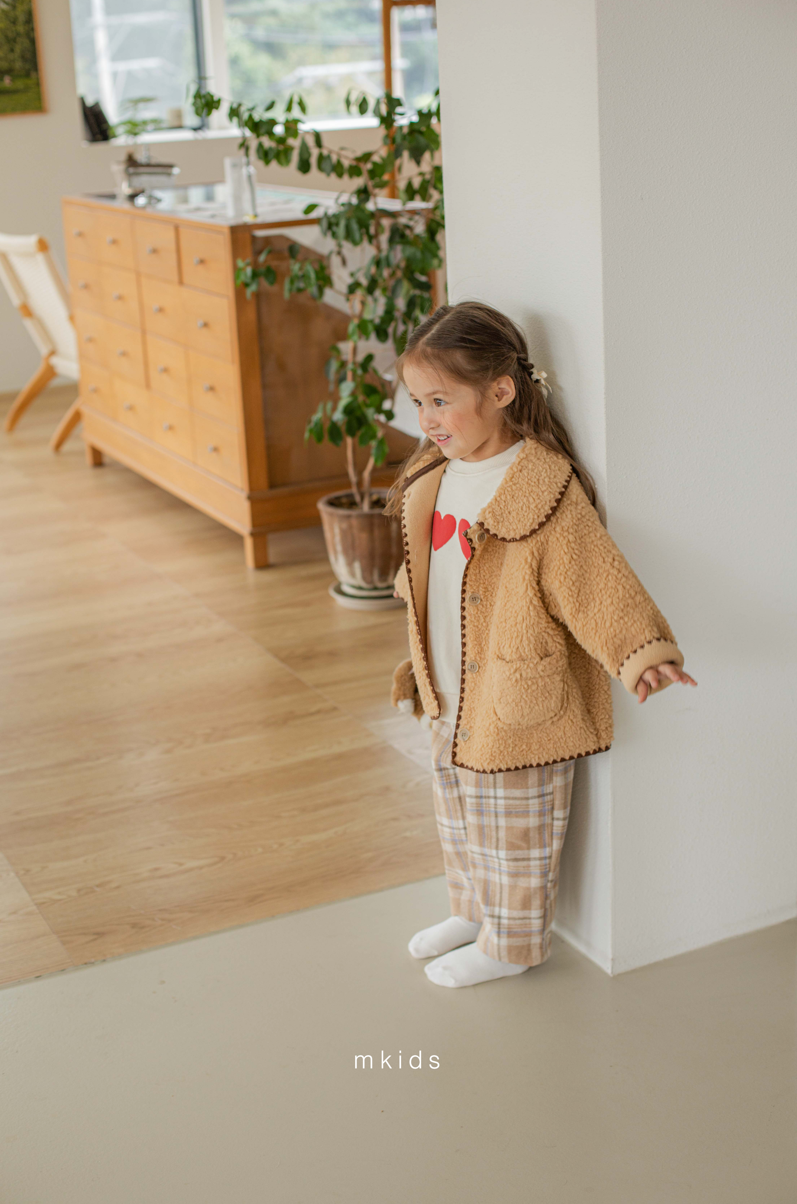 ［mkids］Melody boa jacket