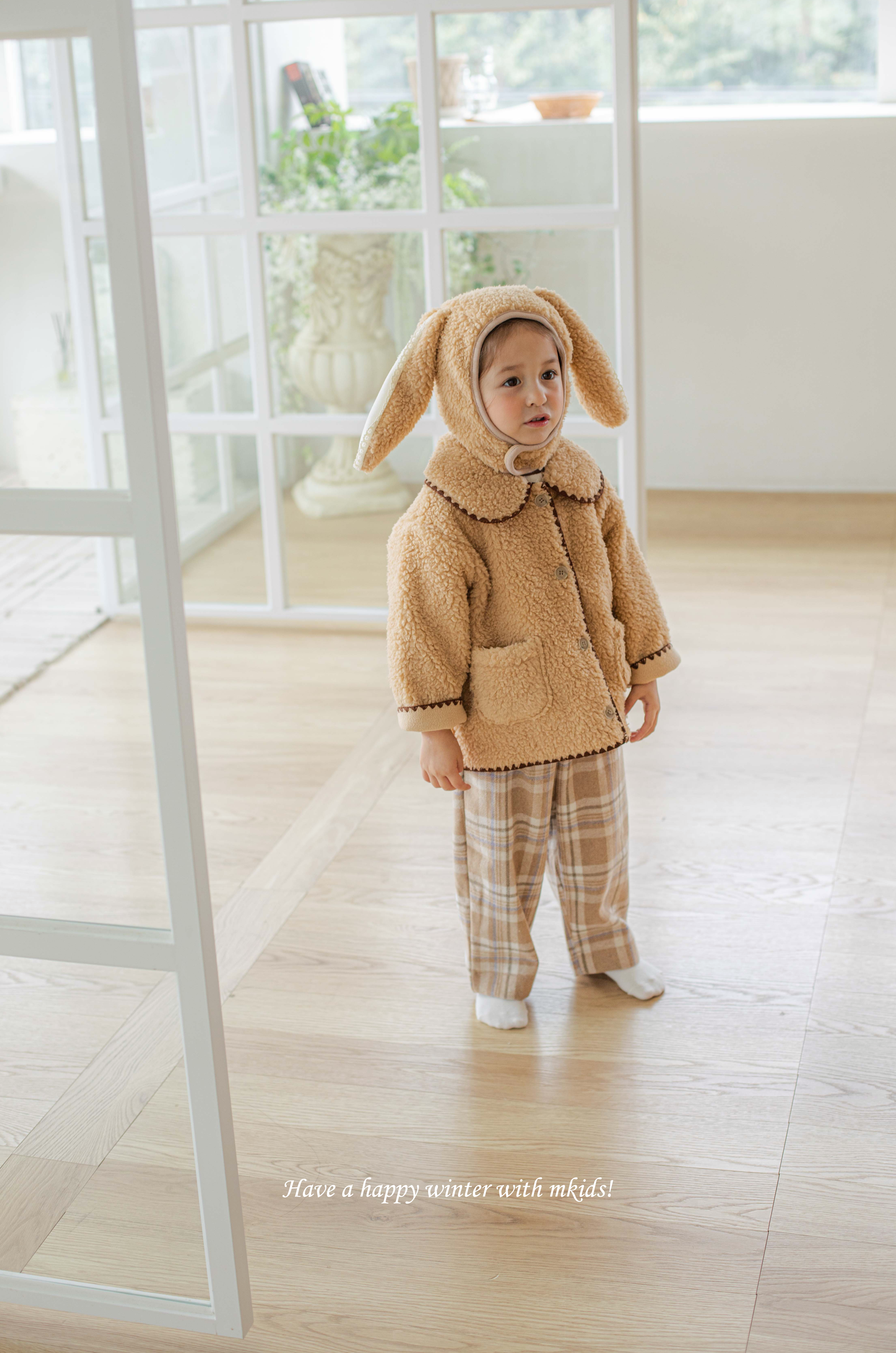 ［mkids］Melody boa jacket