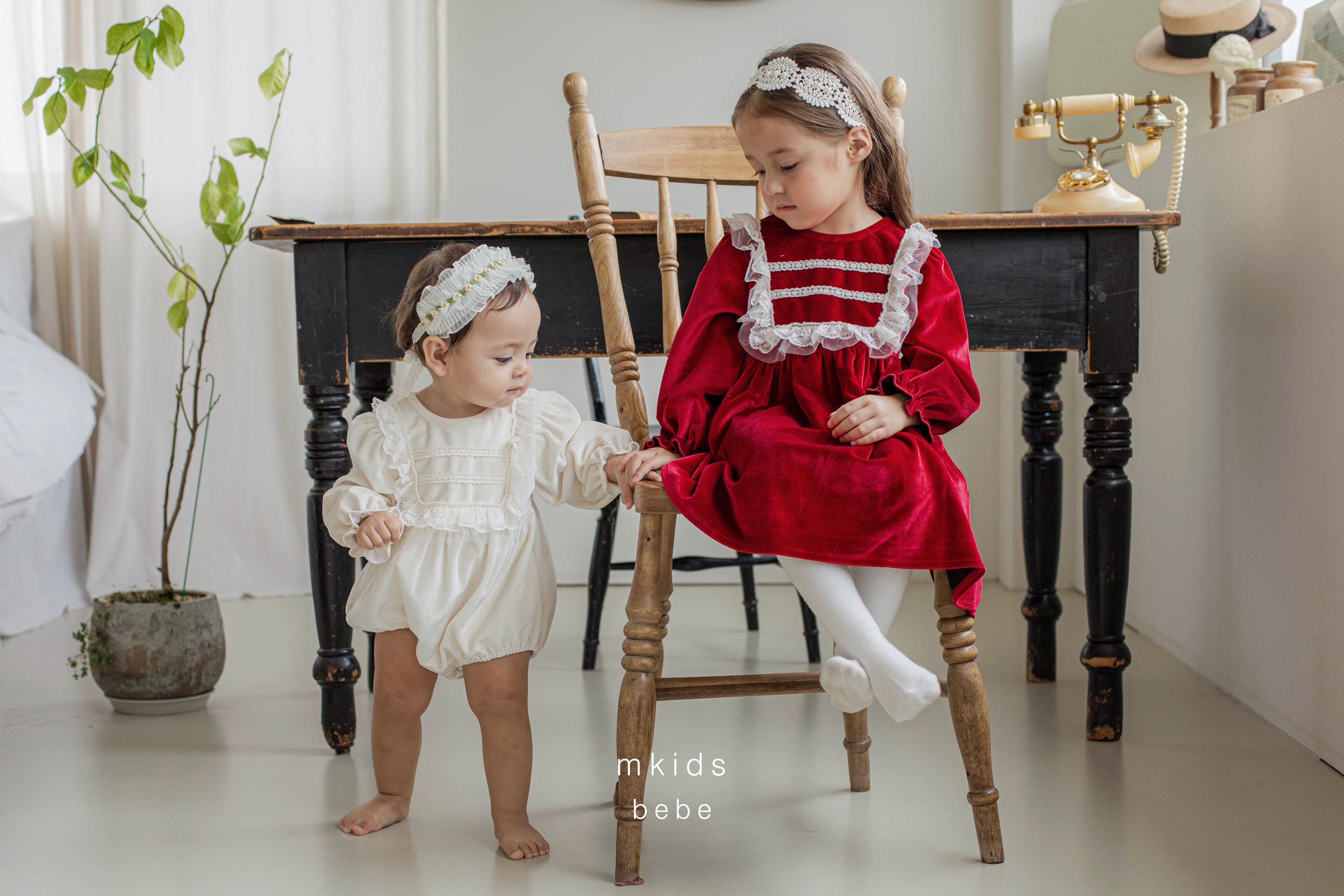 ［mkids］Viola rompers