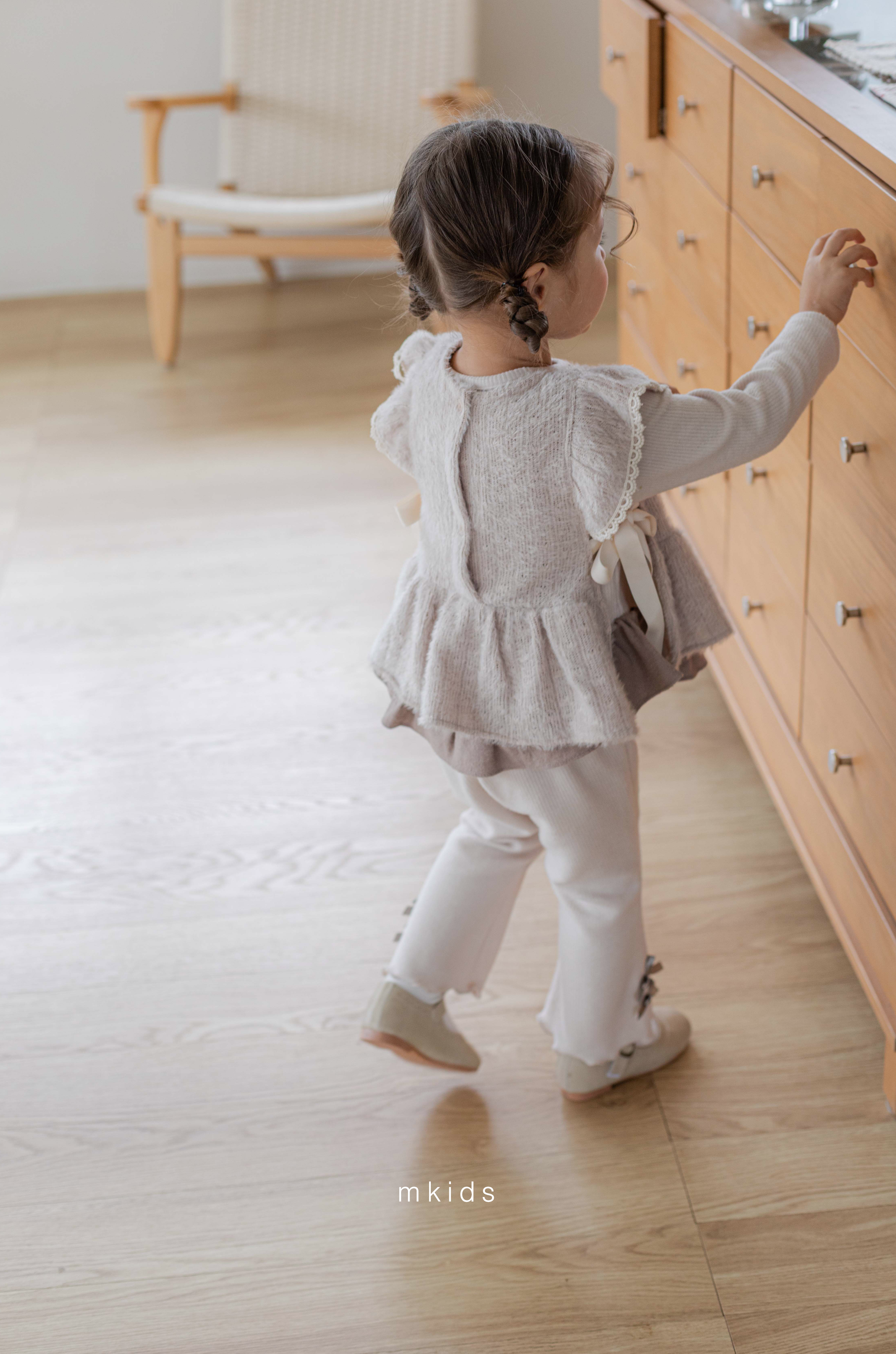 ［mkids］Soft knit bustier