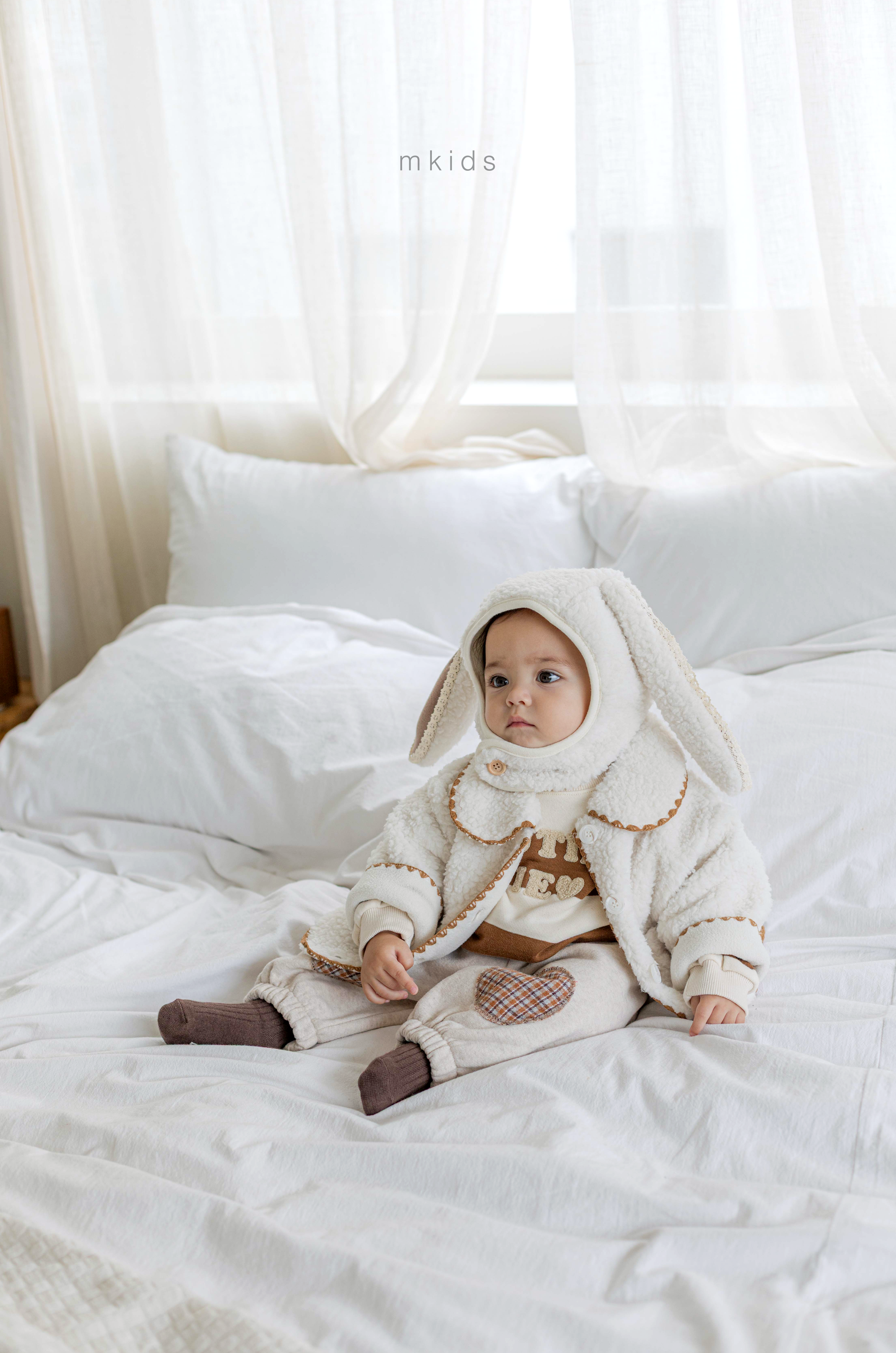 ［mkids］Bunny boa hat