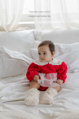 ［mkids］Pure fleece rompers