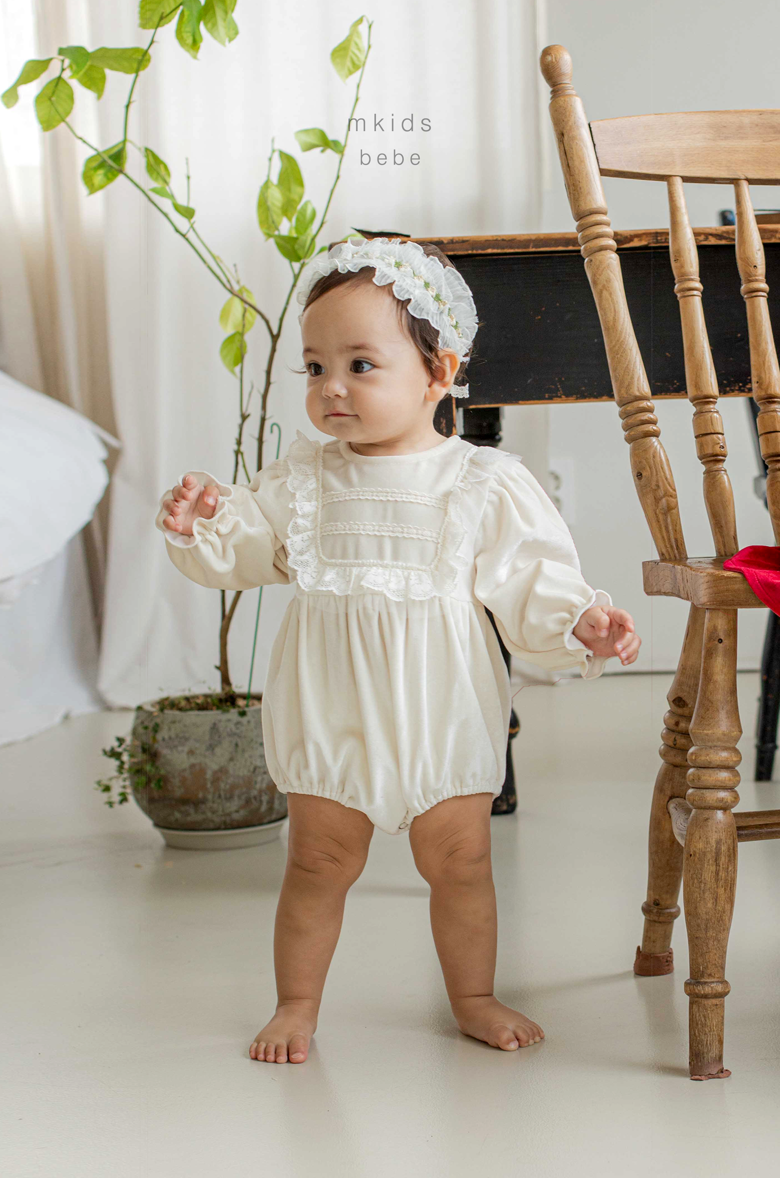 ［mkids］Viola rompers