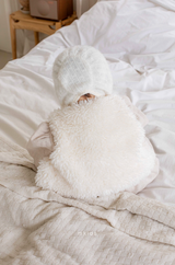 ［mkids］Ribbon fur vest