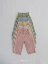 ［aladin］Mellow rib pants