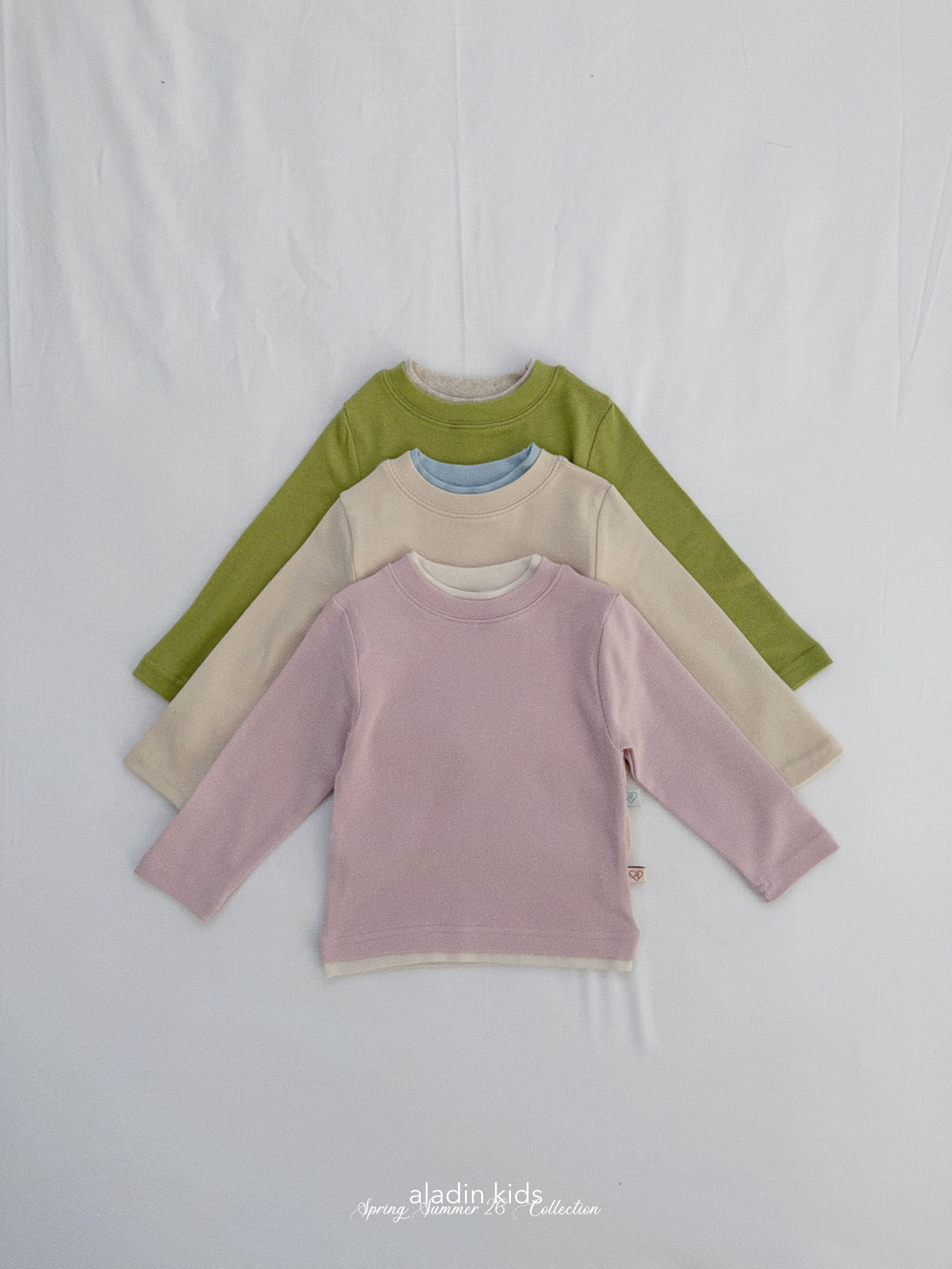 ［aladin］Layered tee