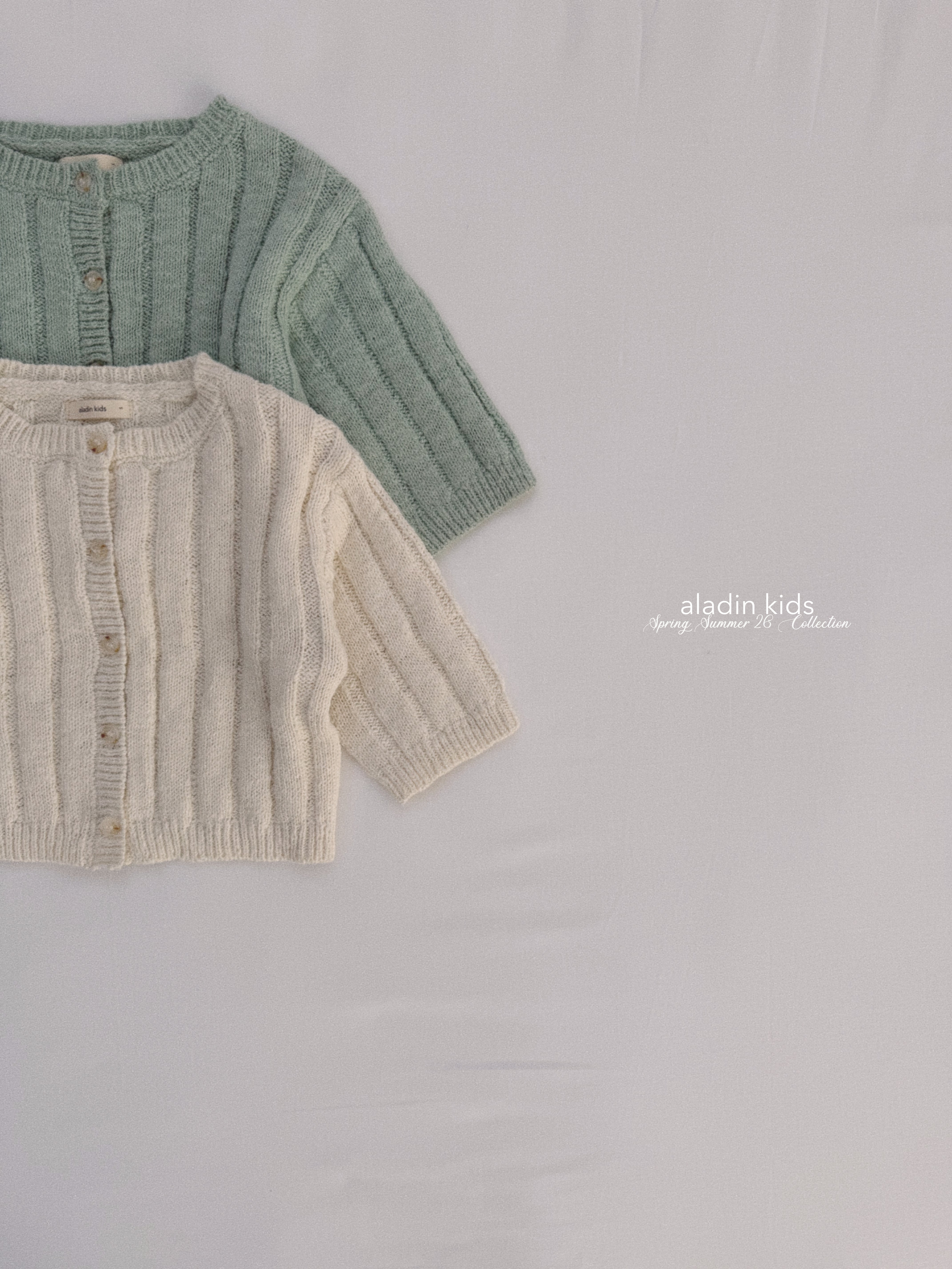 ［aladin］Spring knit cardigan