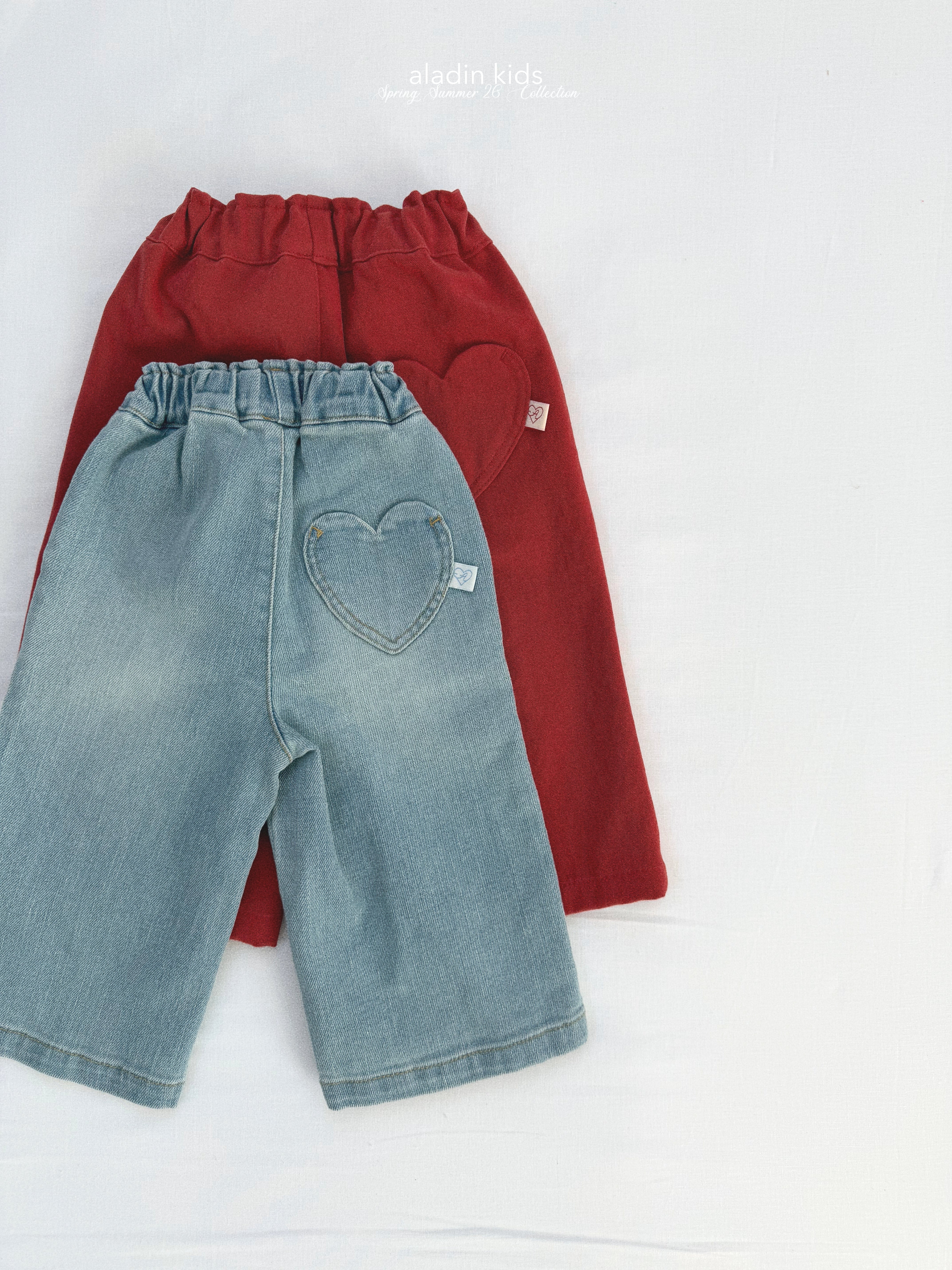 ［aladin］Heart pocket pants