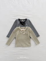 ［aladin］Ribbon stripe tee