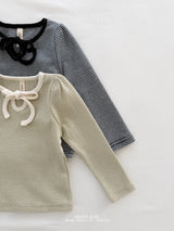 ［aladin］Ribbon stripe tee