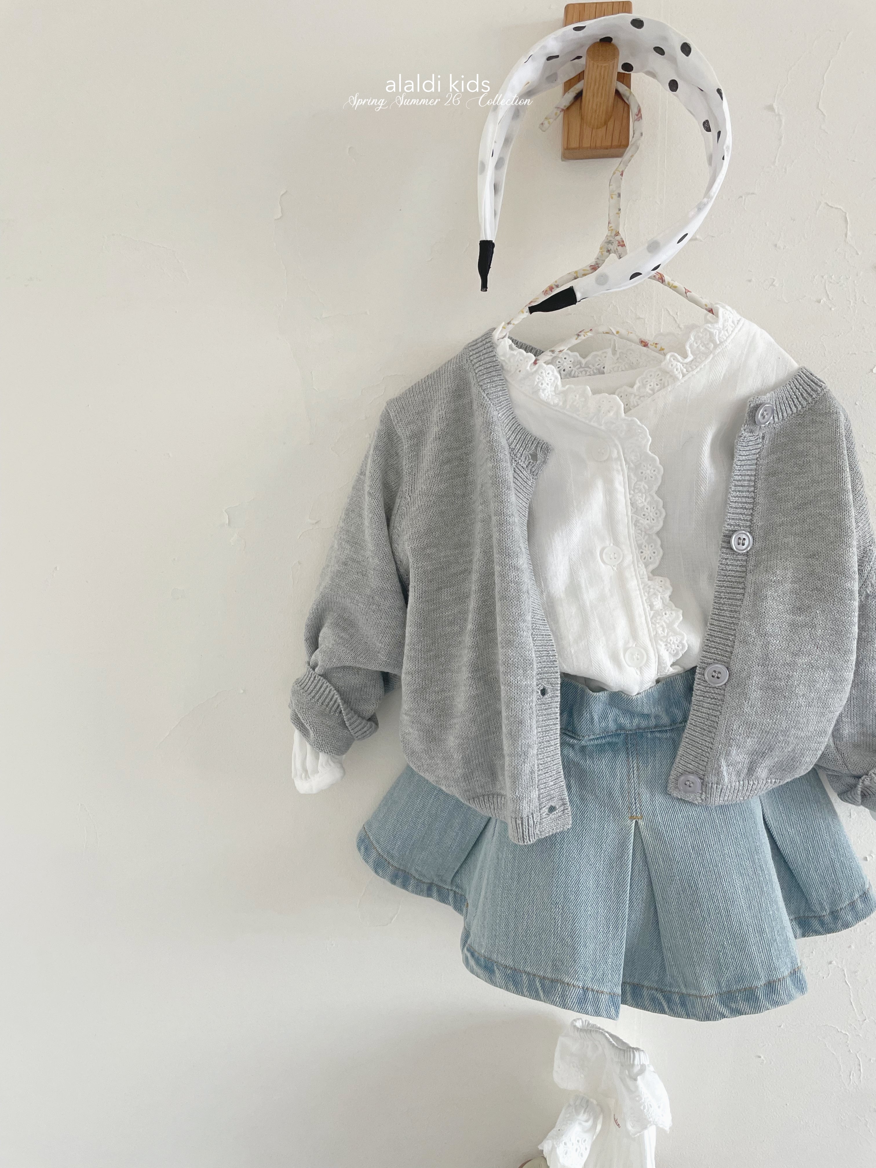 ［aladin］Basic knit cardigan