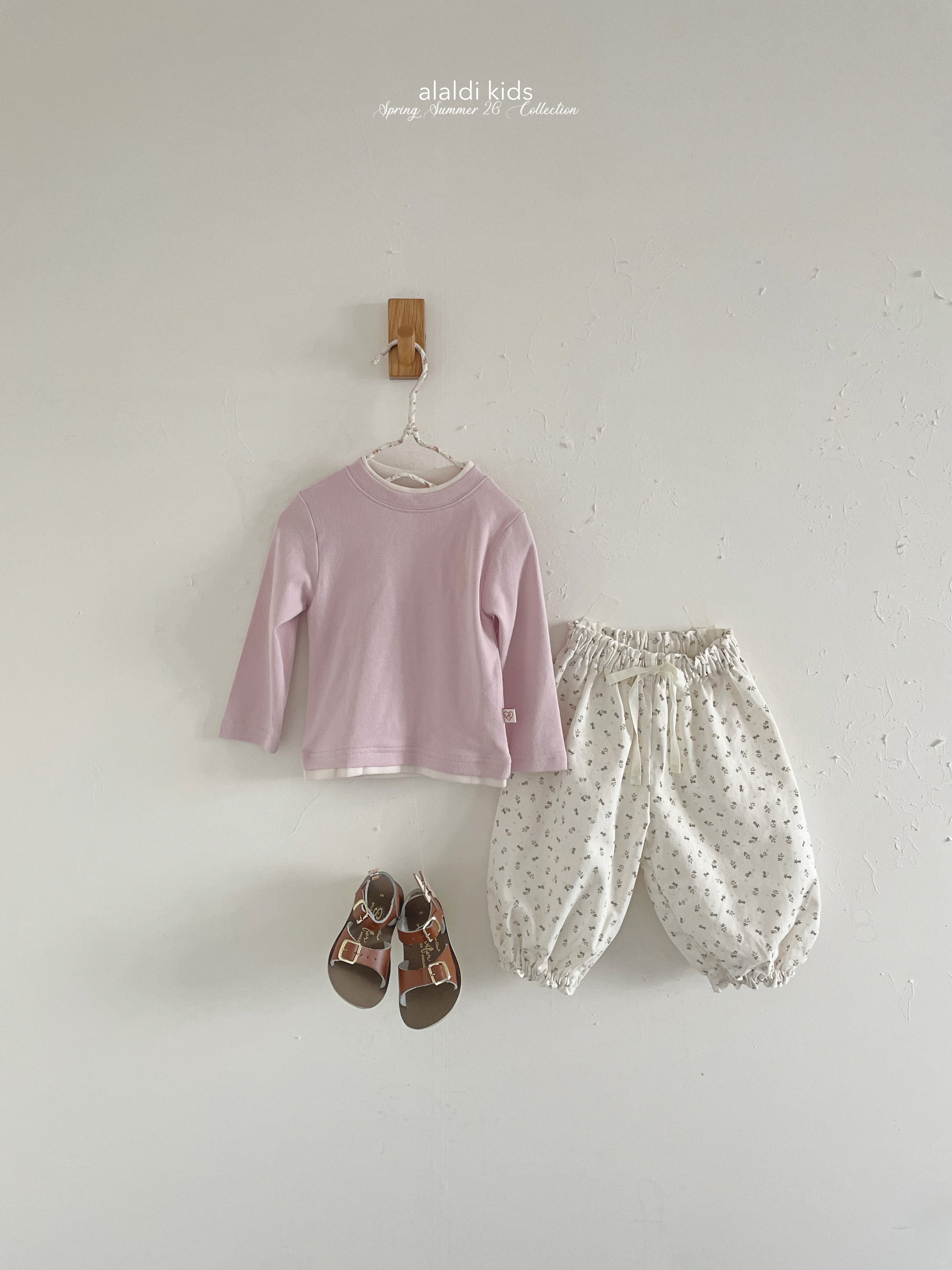 ［aladin］Flower sausage pants