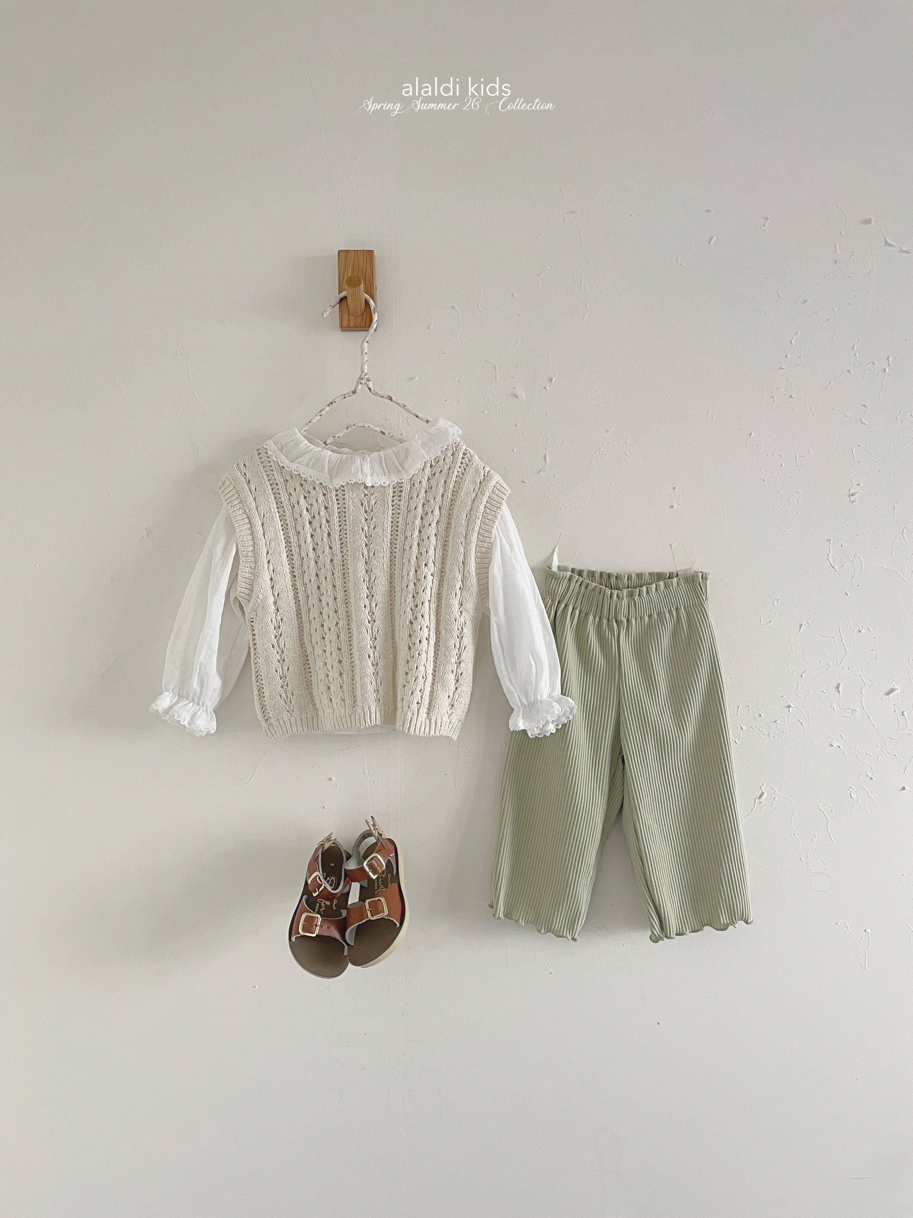 ［aladin］Mellow rib pants