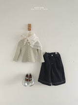 ［aladin］Ribbon stripe tee