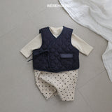 ［bebe holic］Quilting vest