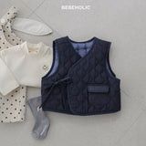 ［bebe holic］Quilting vest