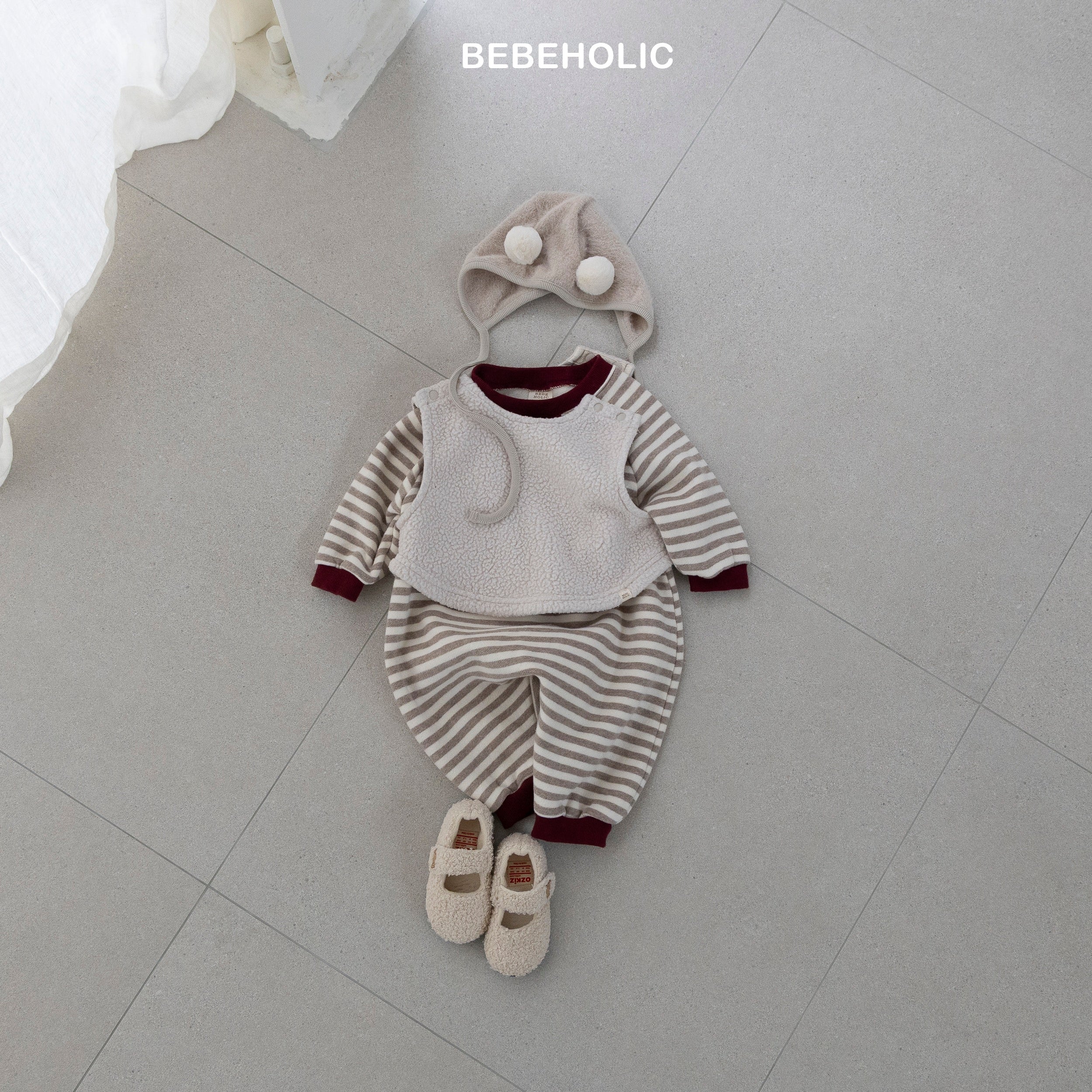 ［bebe holic］Papillon stripe suit