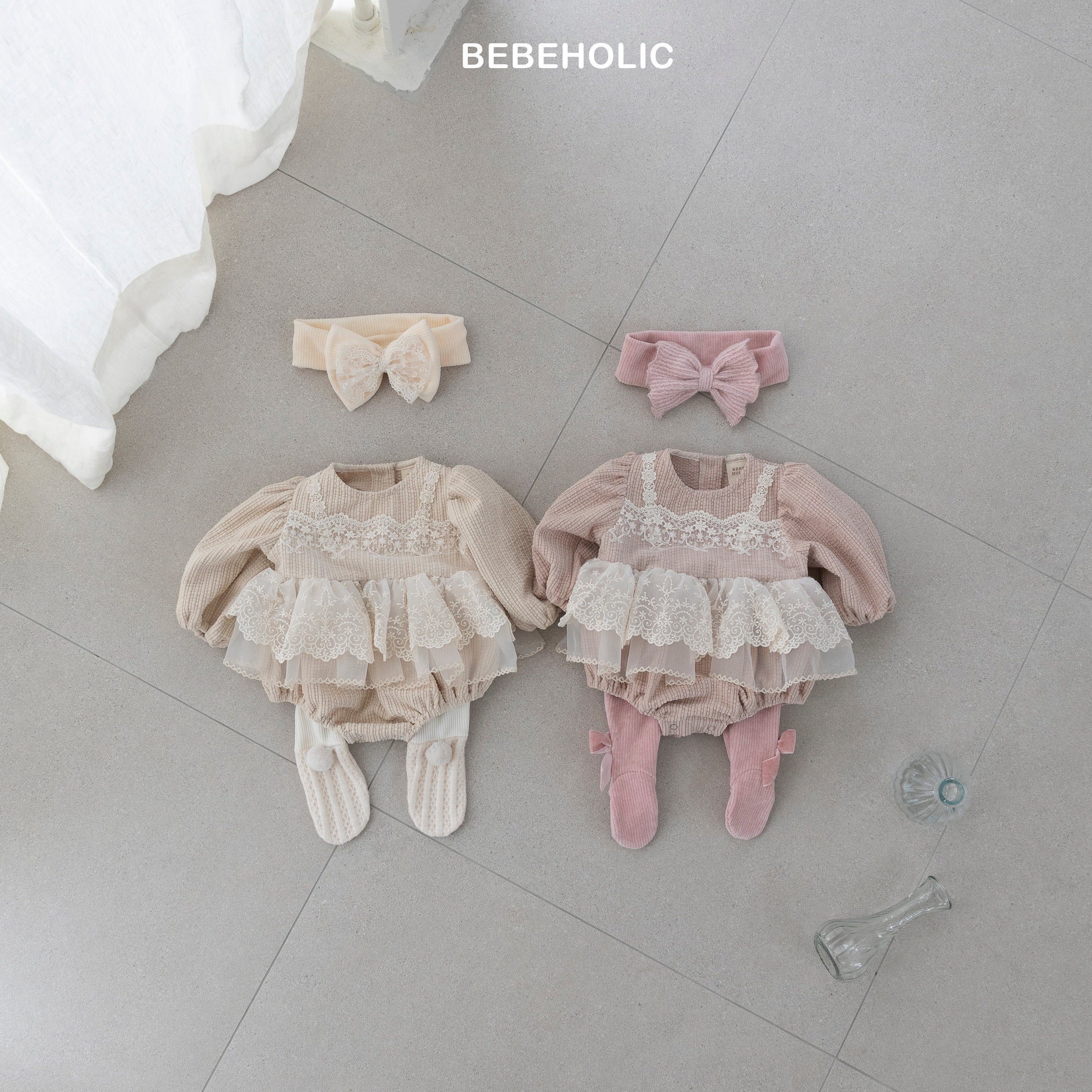 ［bebe holic］Benny layered rompers