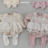 ［bebe holic］Benny layered rompers