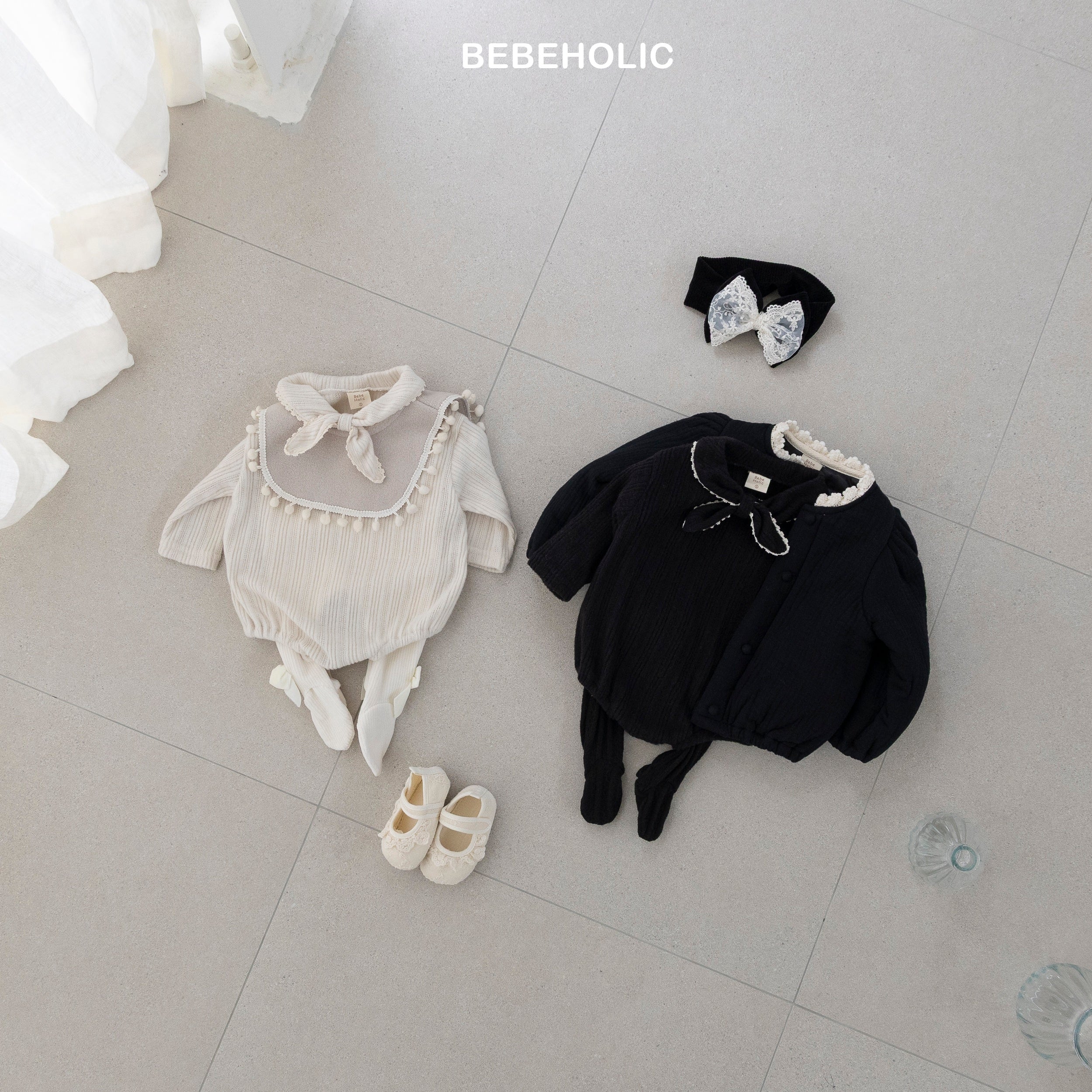 ［bebe holic］Ive tie rompers