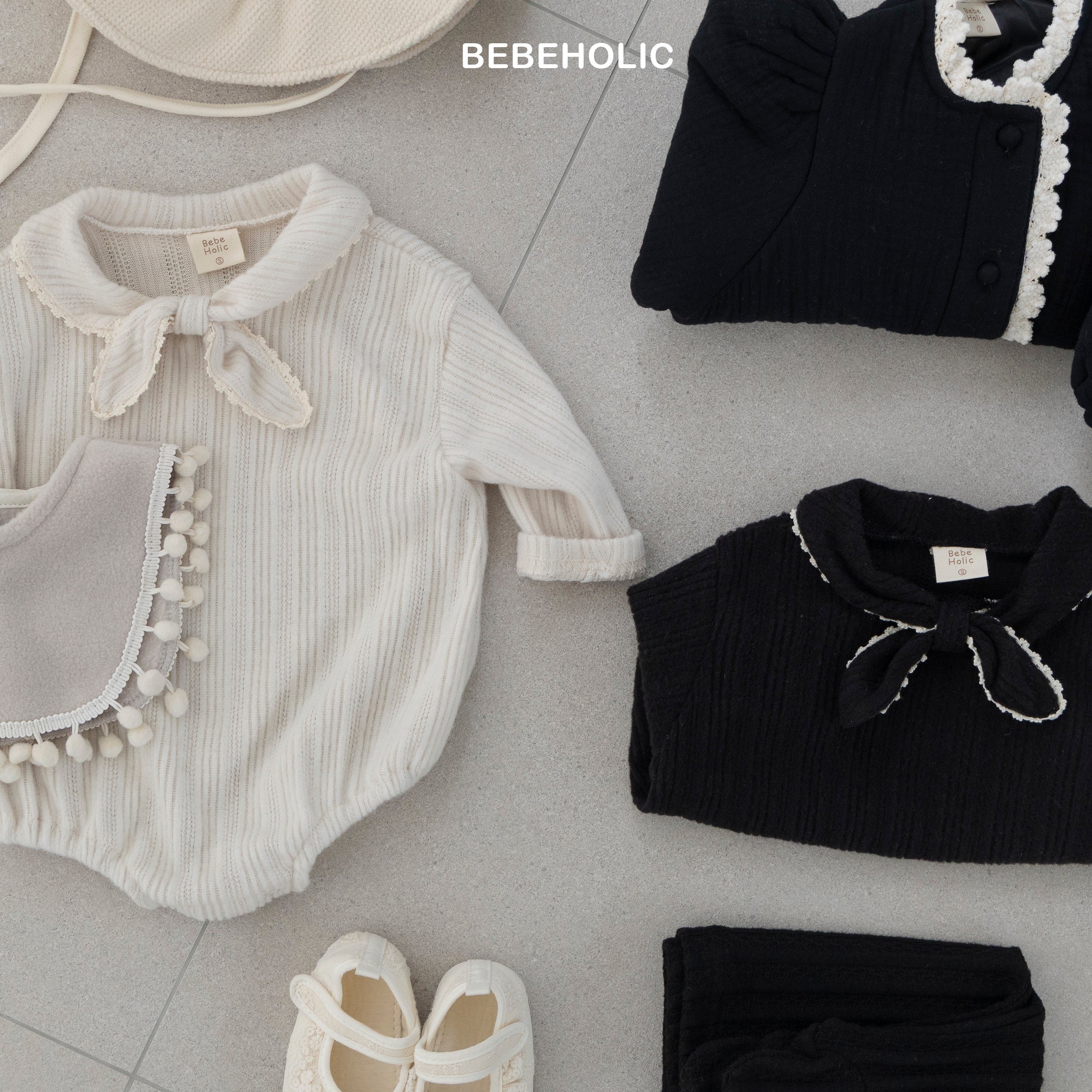 ［bebe holic］Ive tie rompers