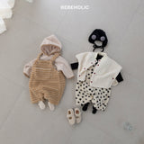 ［bebe holic］Crush suspender suit