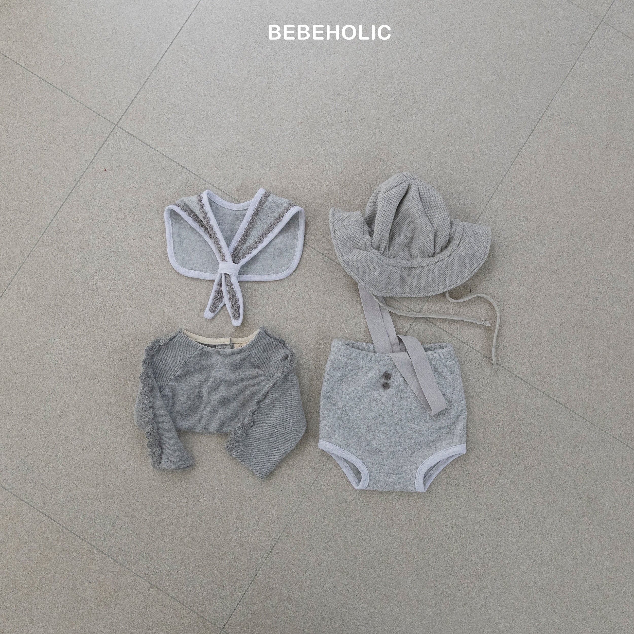 ［bebe holic］Soft terry bloomer set
