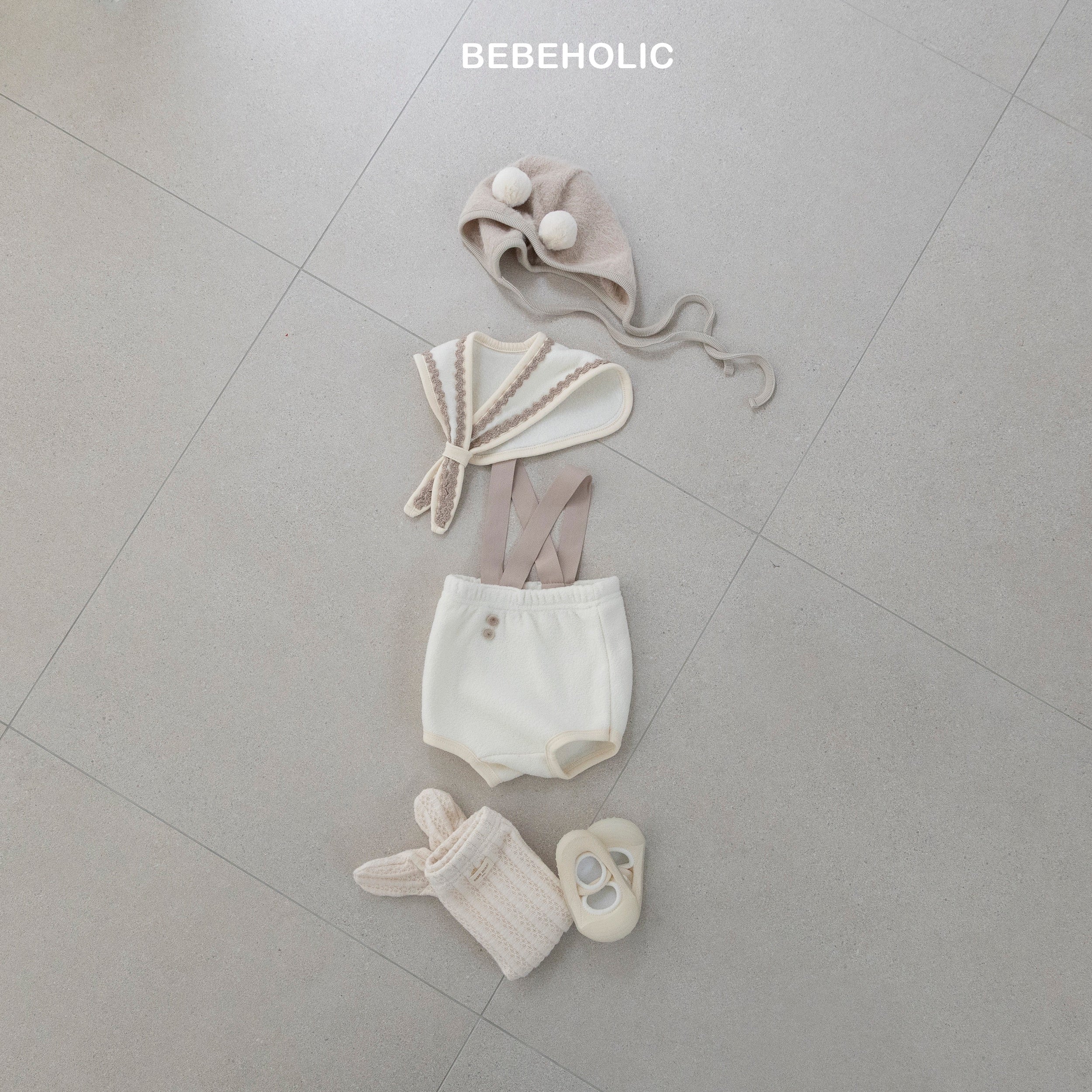 ［bebe holic］Soft terry bloomer set