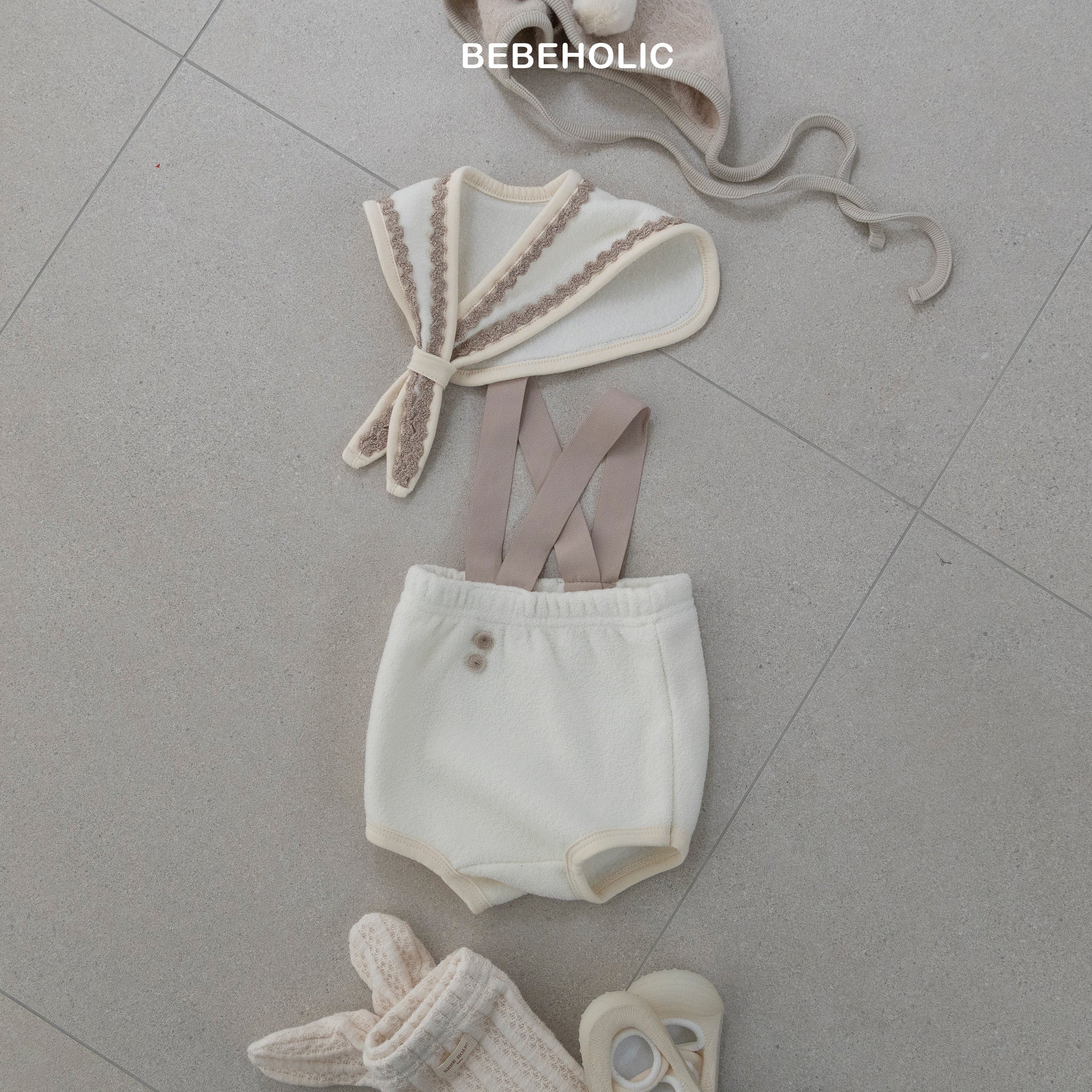 ［bebe holic］Soft terry bloomer set