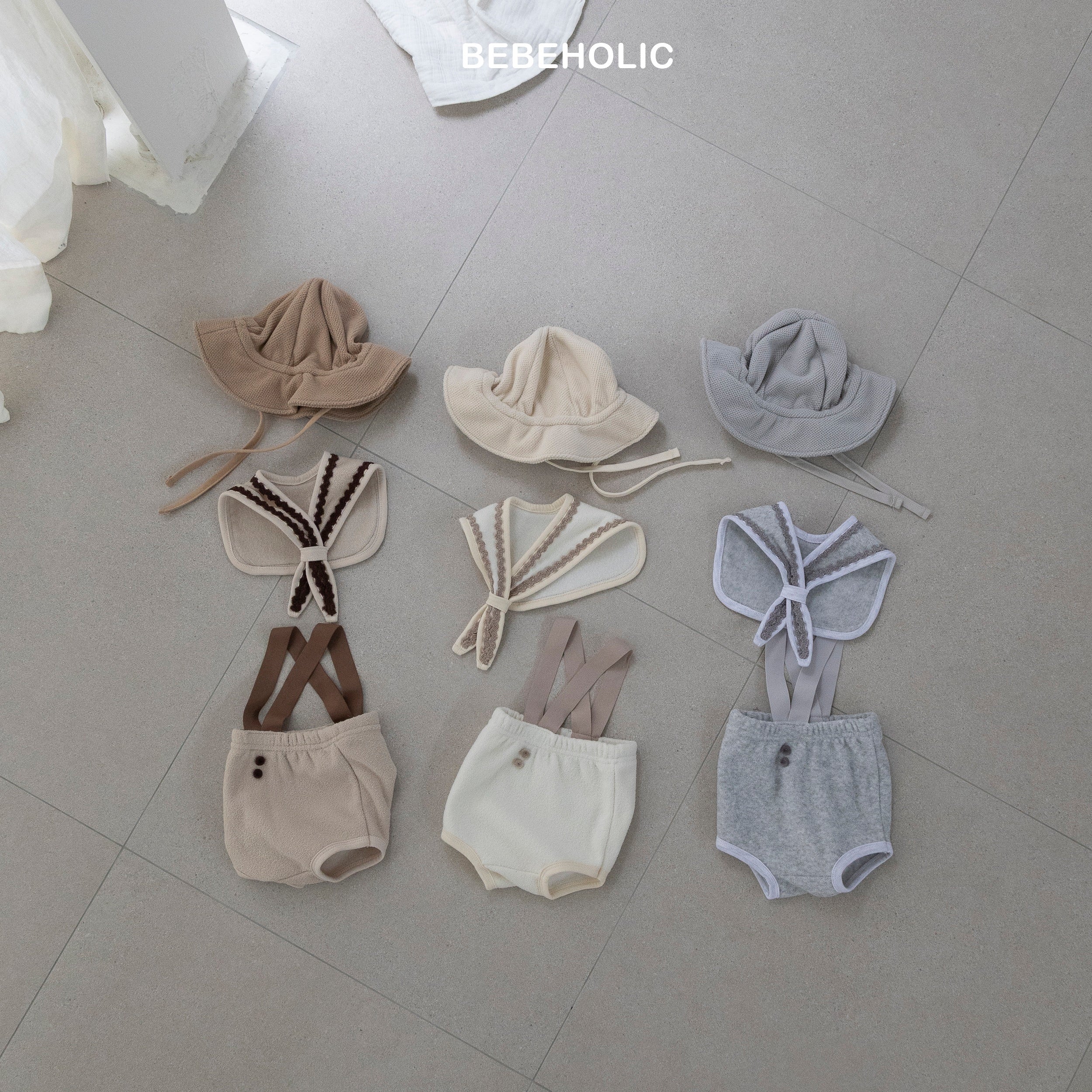 ［bebe holic］Soft terry bloomer set