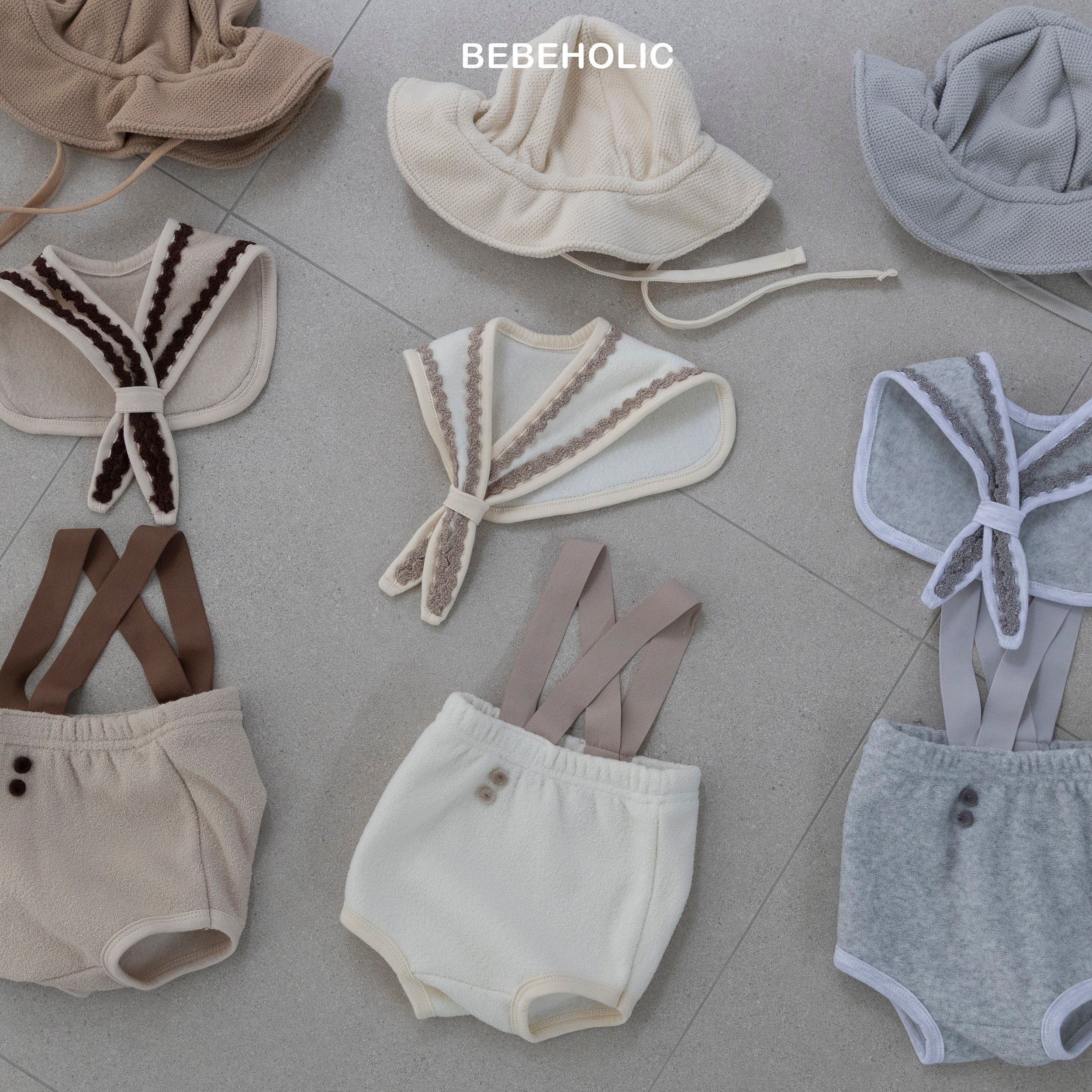 ［bebe holic］Soft terry bloomer set