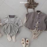［bebe holic］Crunch check suspender bloomer