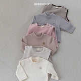 ［bebe holic］Smile halfneck tops