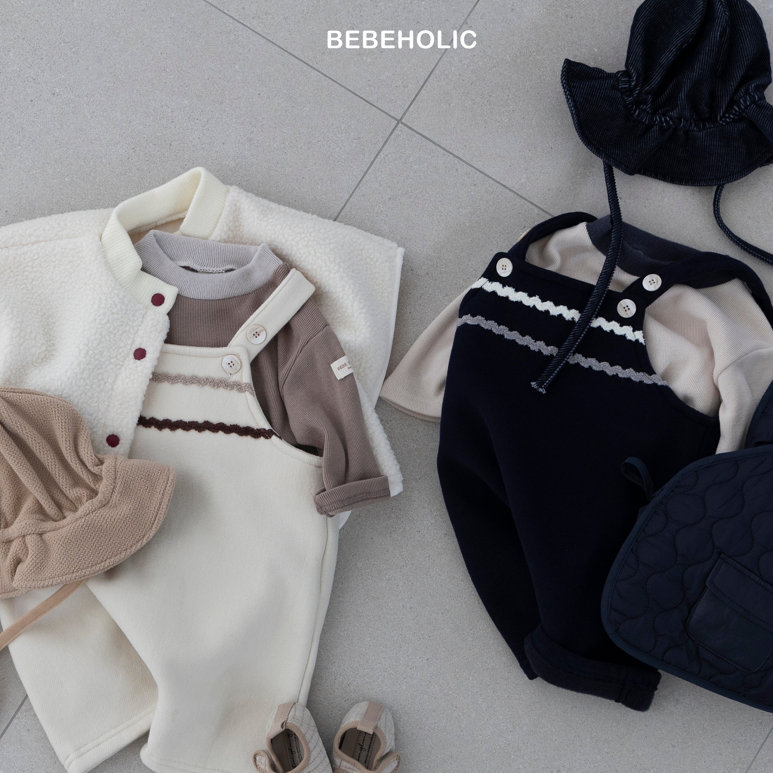 ［bebe holic］Moliel suspender suit