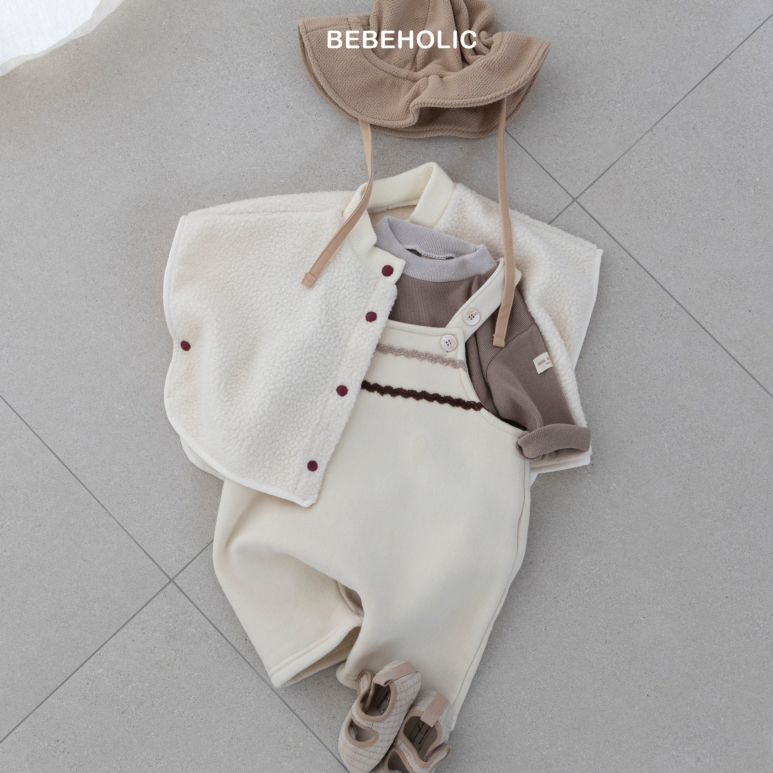 ［bebe holic］Moliel suspender suit