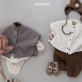 ［bebe holic］Puff warm poncho