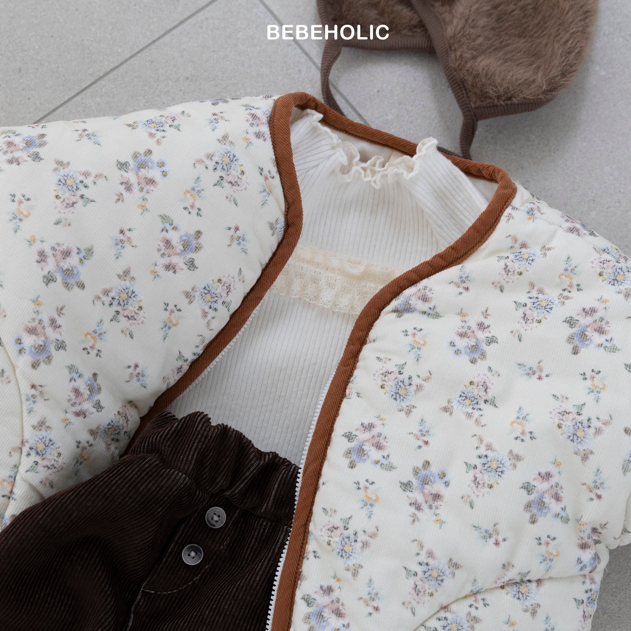 ［bebe holic］Ante padding jumper