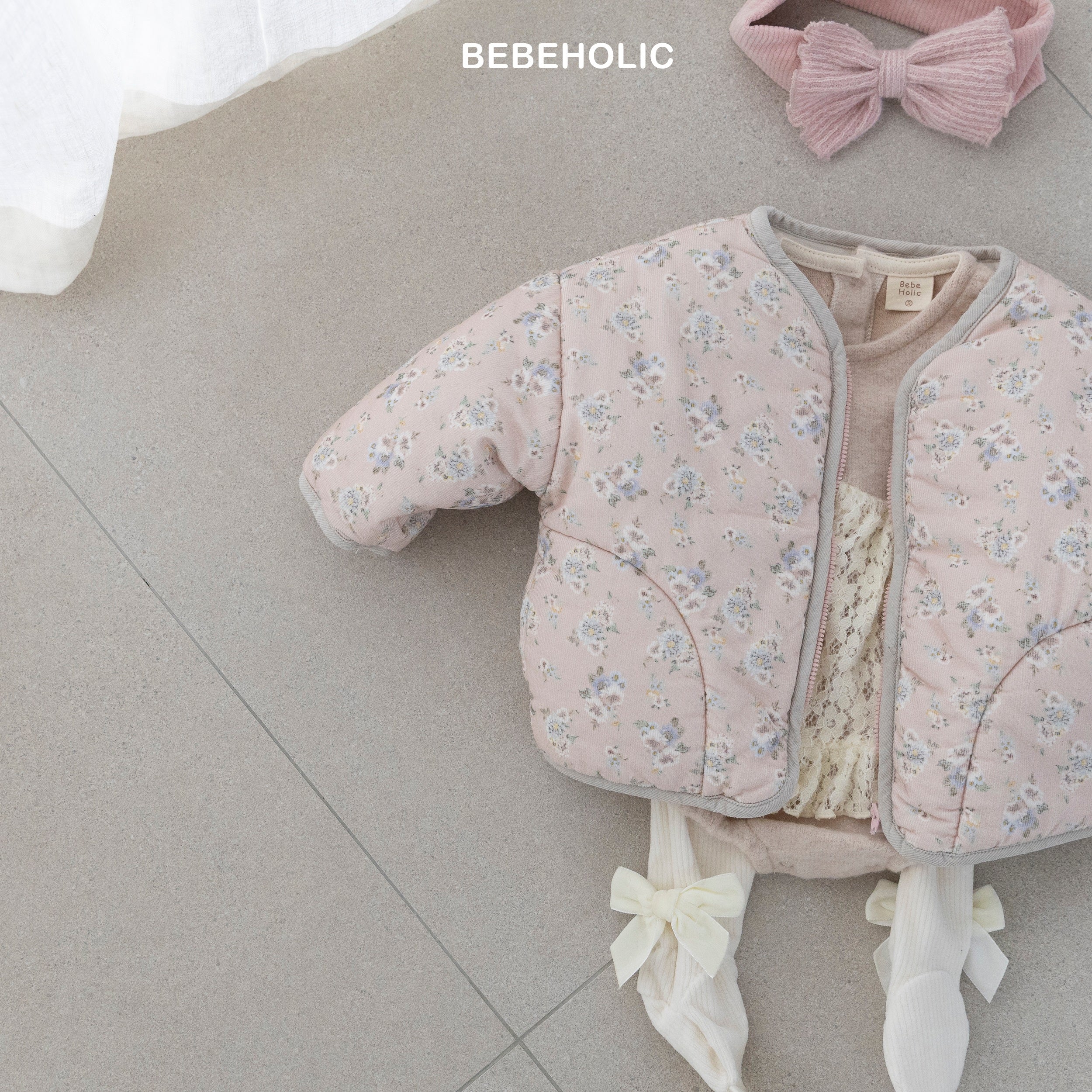 ［bebe holic］Ante padding jumper