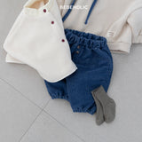 ［bebe holic］Circle rib pants